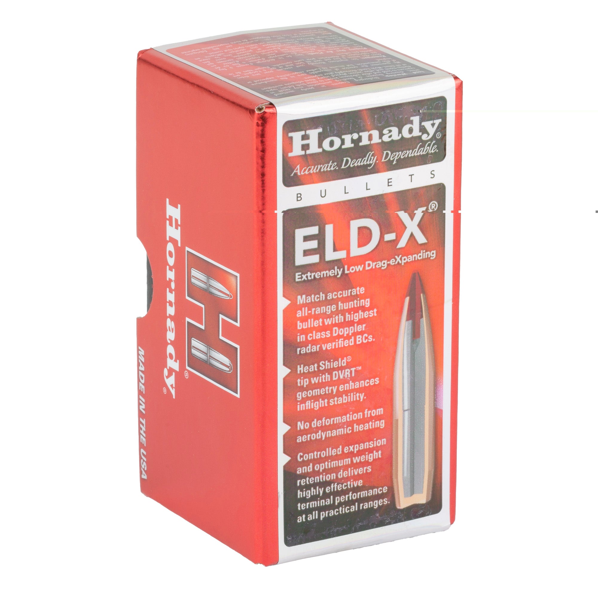 Hrndy 25cal .257 128gr Eld-x 100ct
