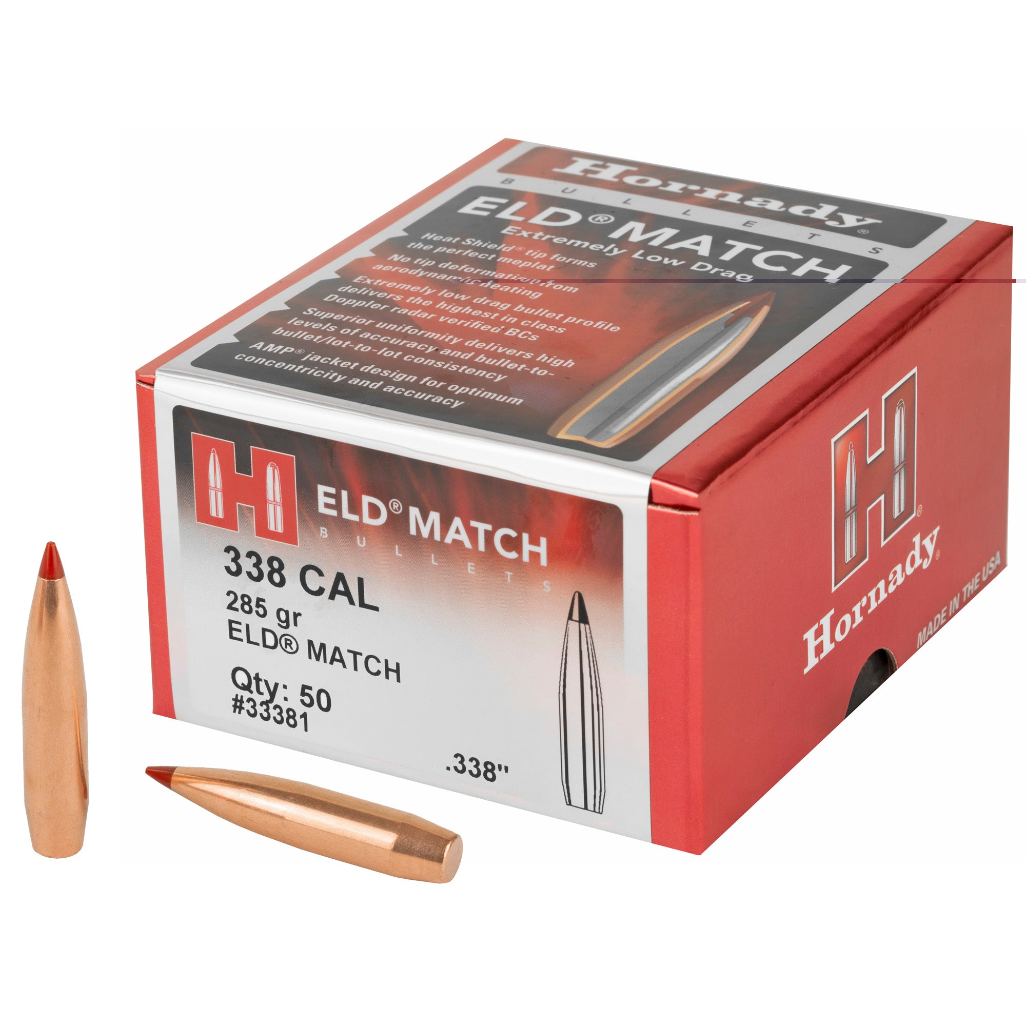 Hrndy Eld-m 338cal 285gr 50