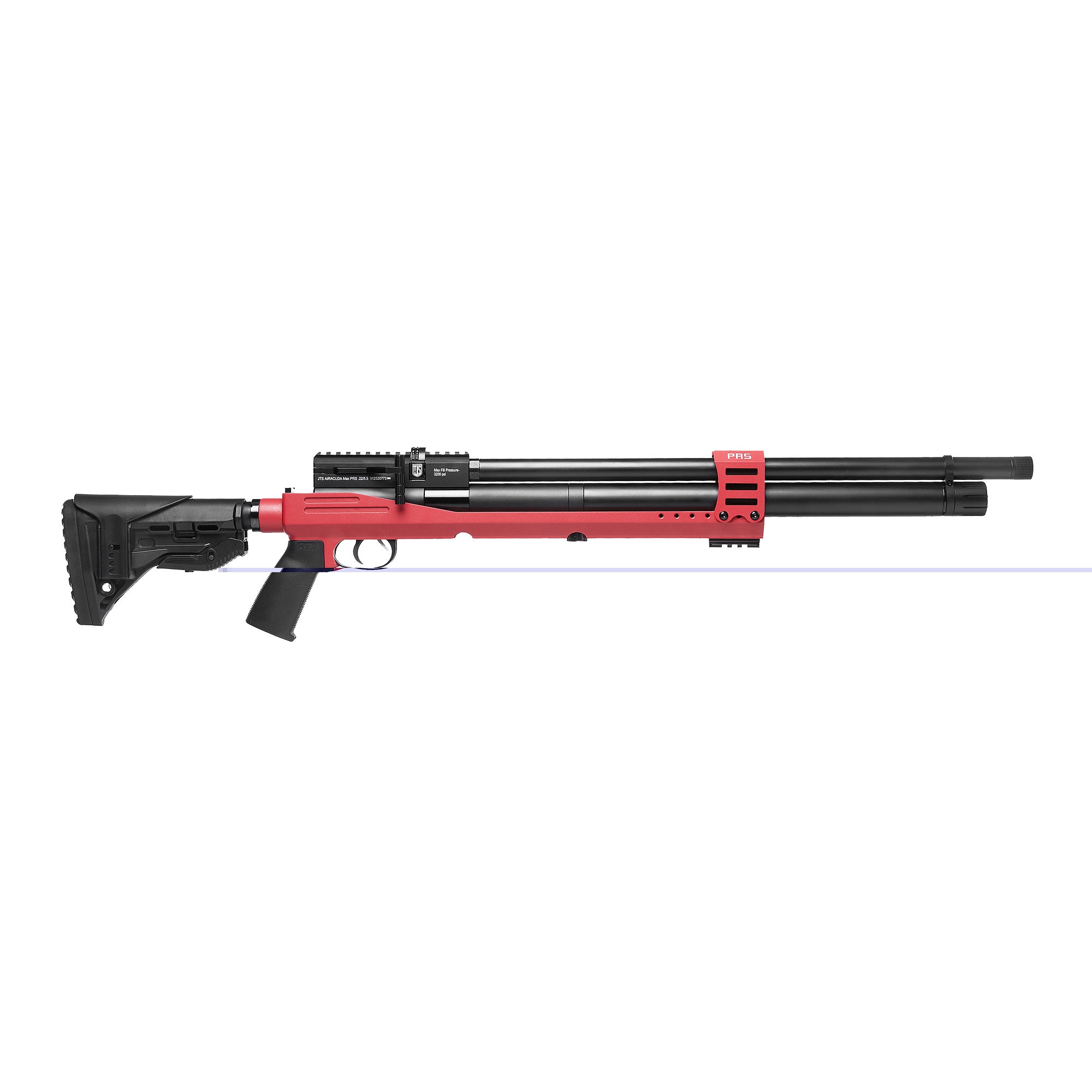 Jts Airacuda Prs Max .22 10rd Red/bk