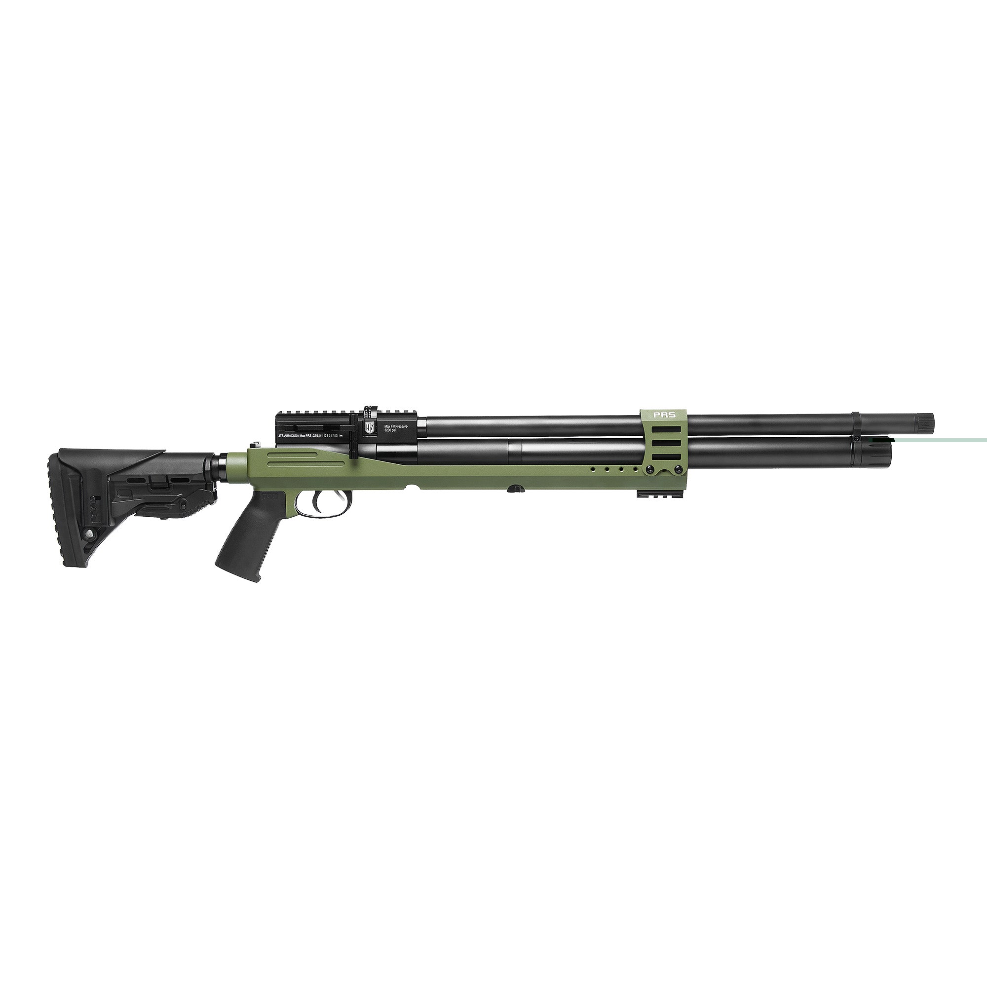 Jts Airacuda Prs Max .25 10rd Grn/bk