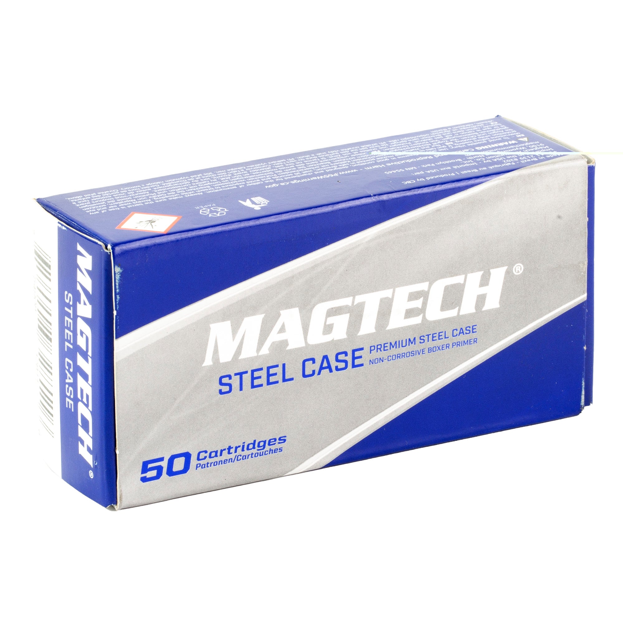 Magtech 9mm 115gr Fmj Steel 50/1000