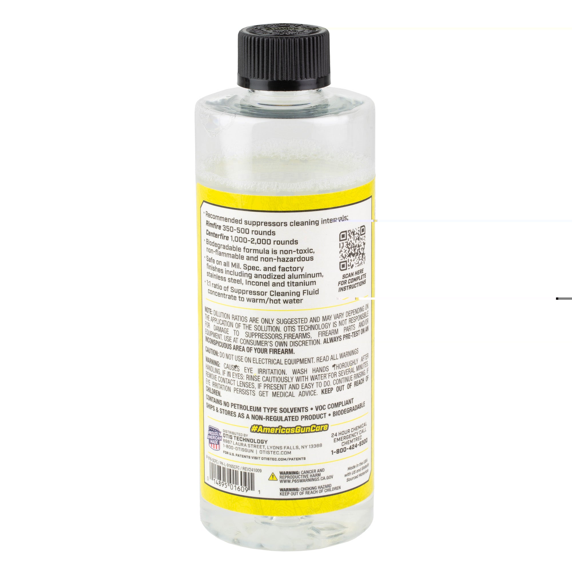 Otis Suppressor Cleaning Fluid