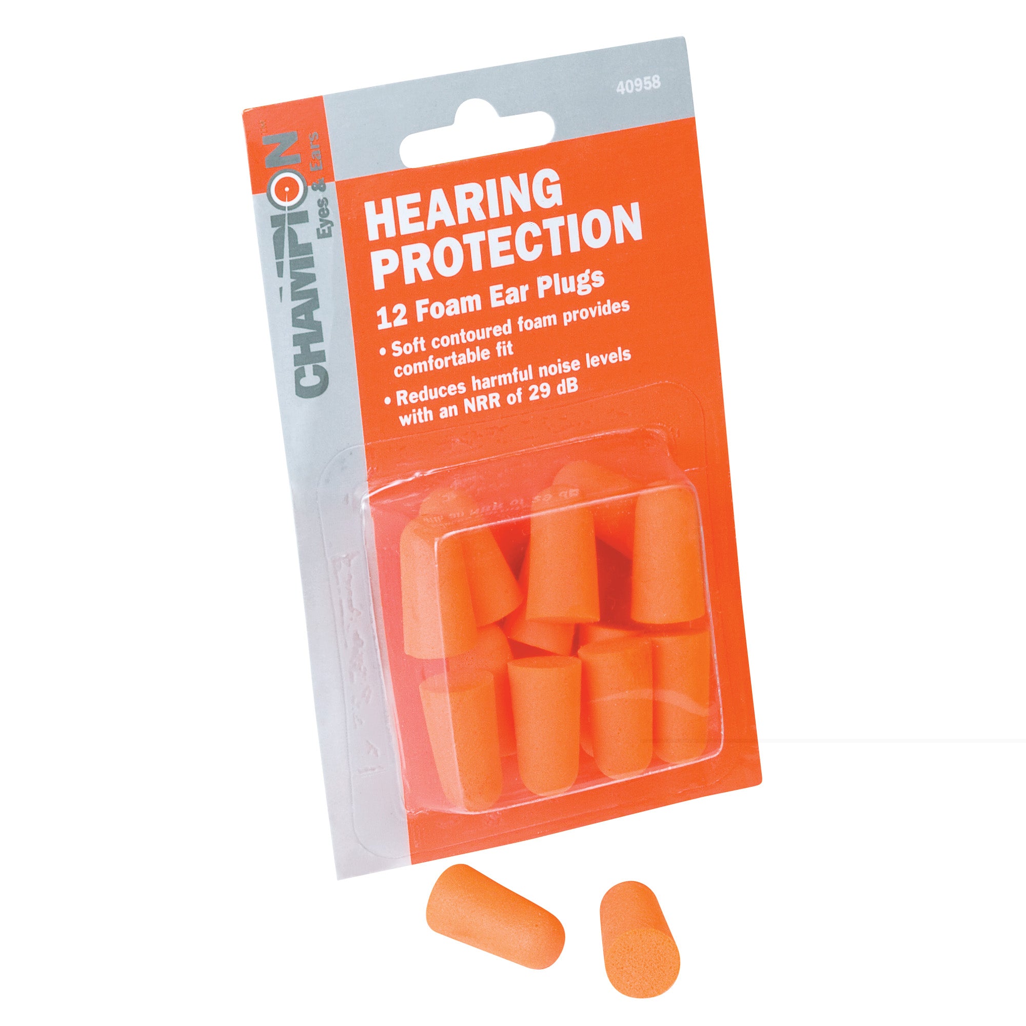 Champion Shooting Ear Plugs 6pr