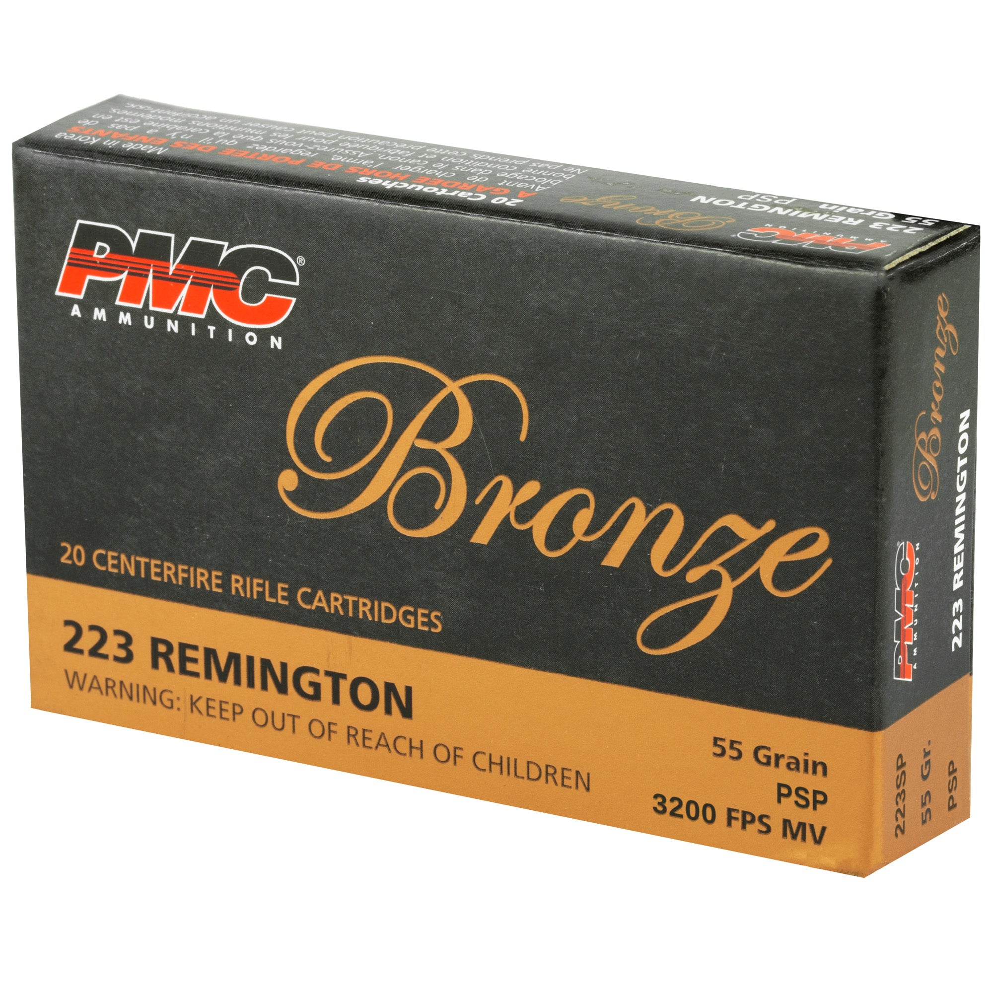 Pmc Brnz 223rem 55gr Sp 20/800