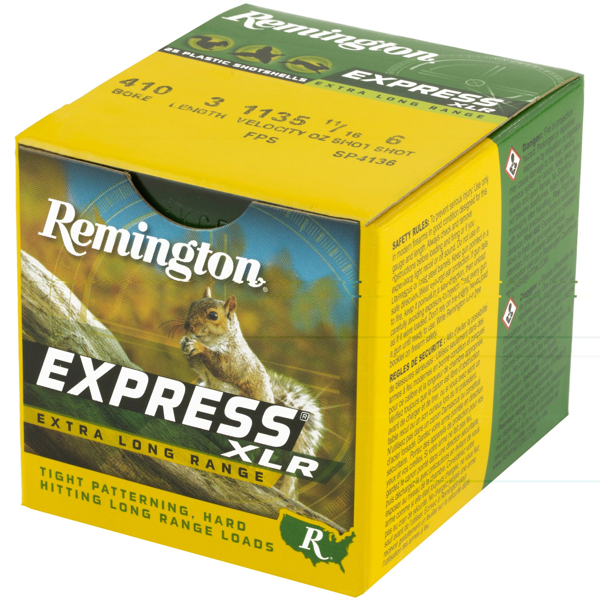 Rem Exp Lr .410ga 3" # 6 25/250