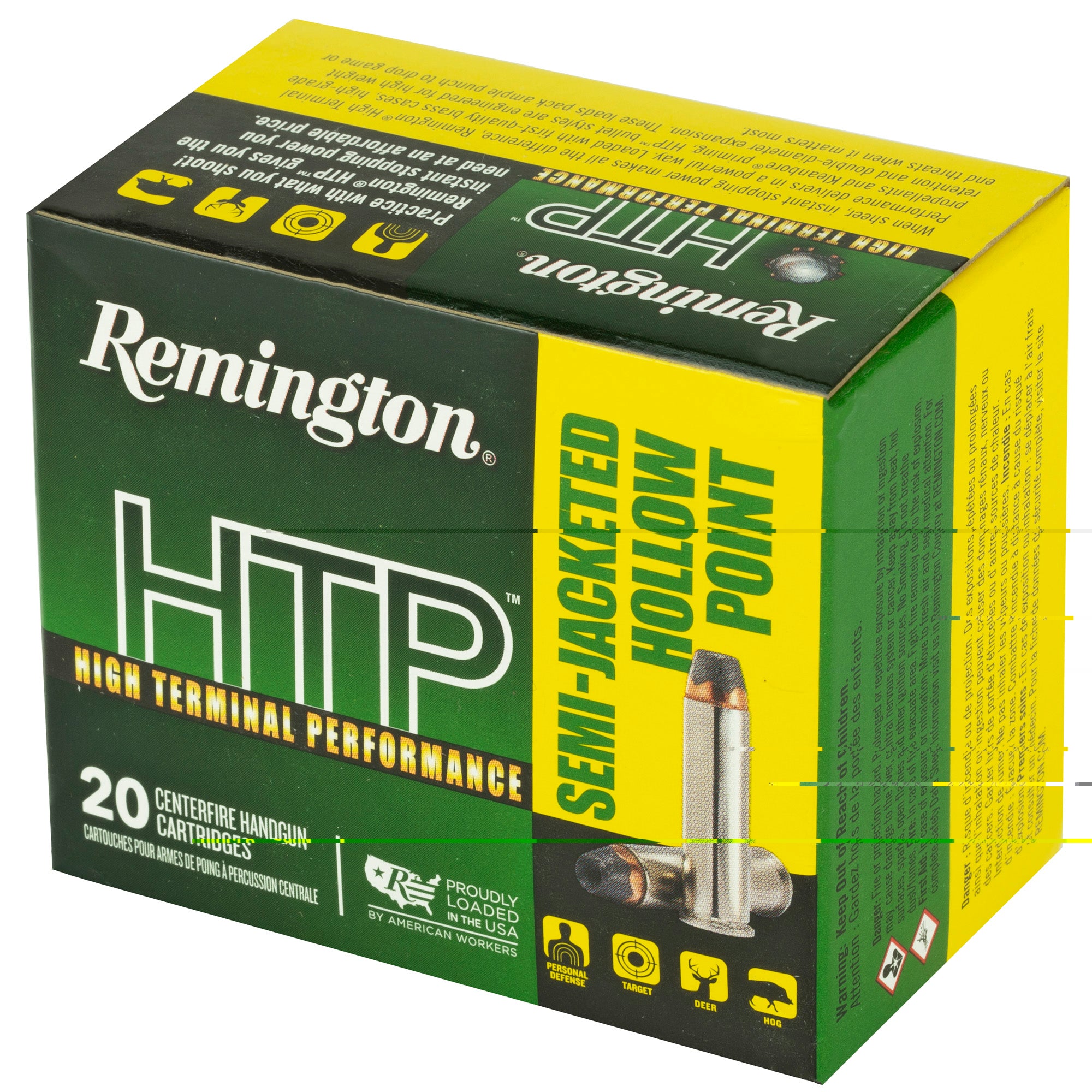 Rem Htp 357mag 158gr Sjhp 20/500