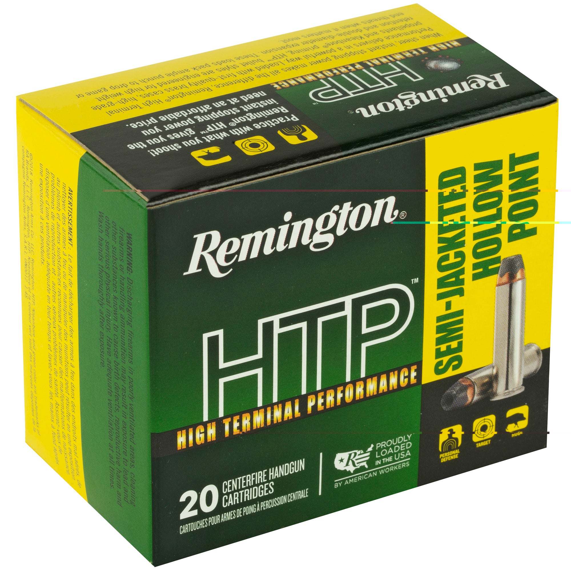 Rem Htp 38spl +p 125gr Sjhp 20/500