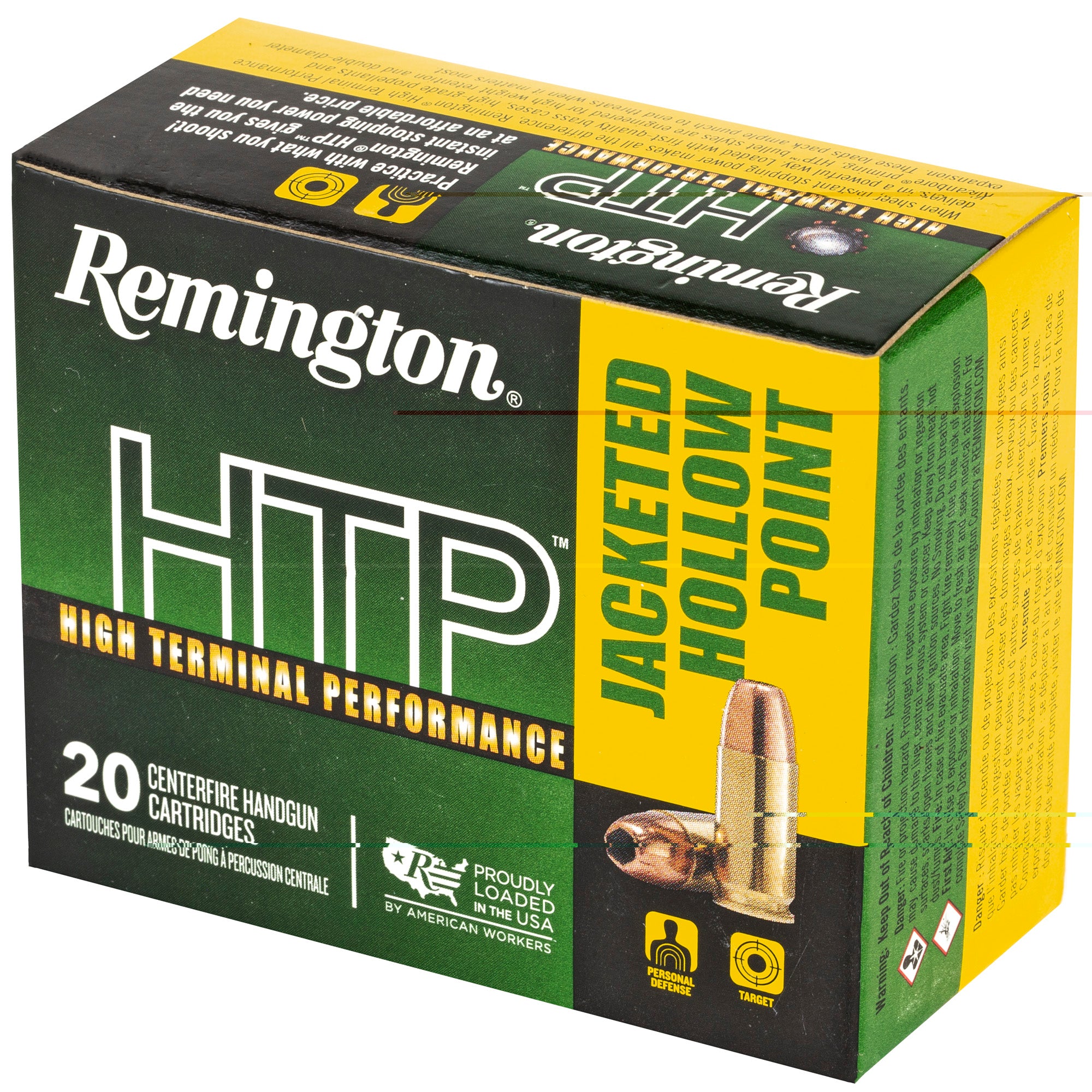 Rem Htp 40sw 180gr Jhp 20/500