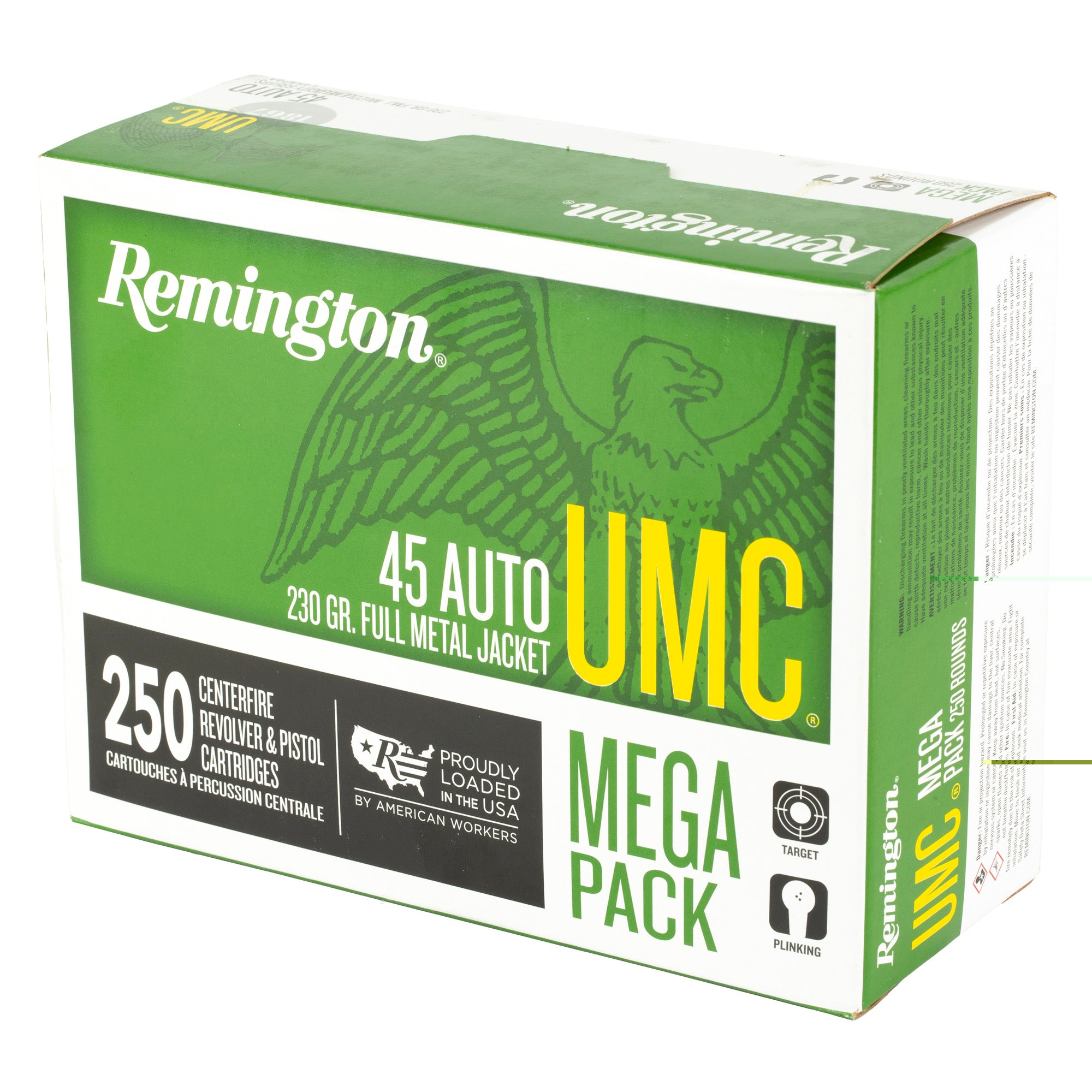 Rem Umc Mp 45acp 230gr Fmj 250/1000