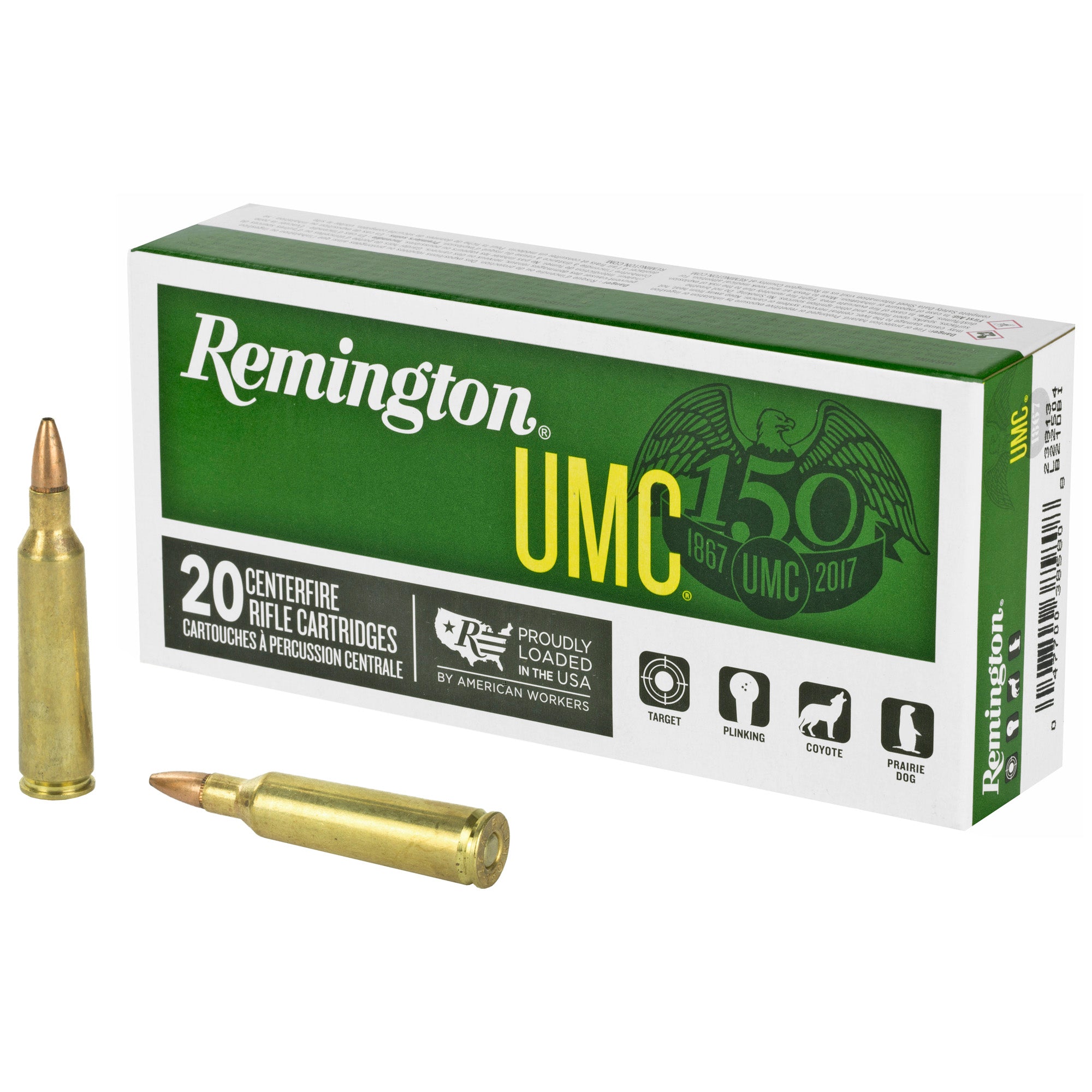 Rem Umc 22-250 50gr Hp 20/200