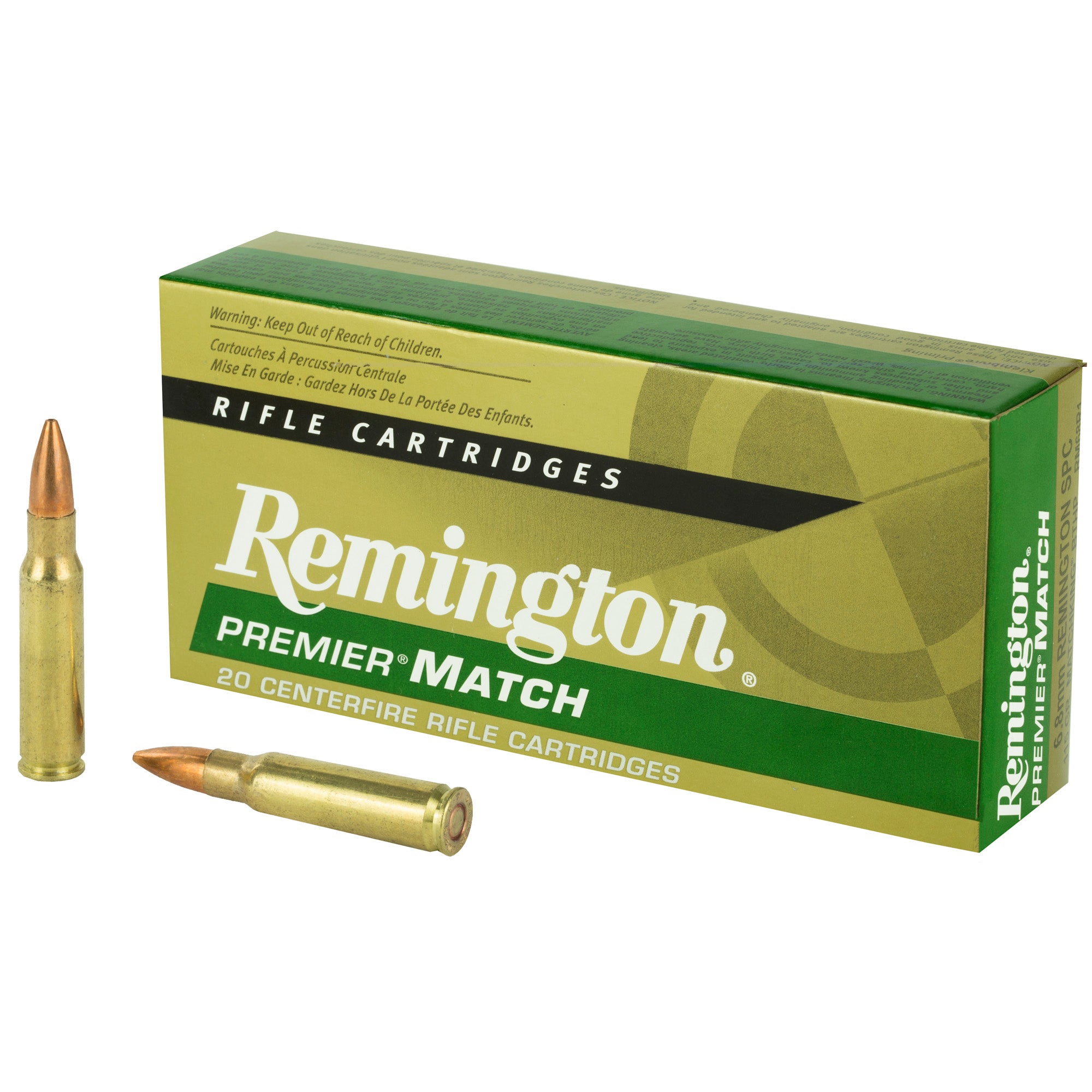 Rem Match 6.8spc 115gr Bthp 20/200