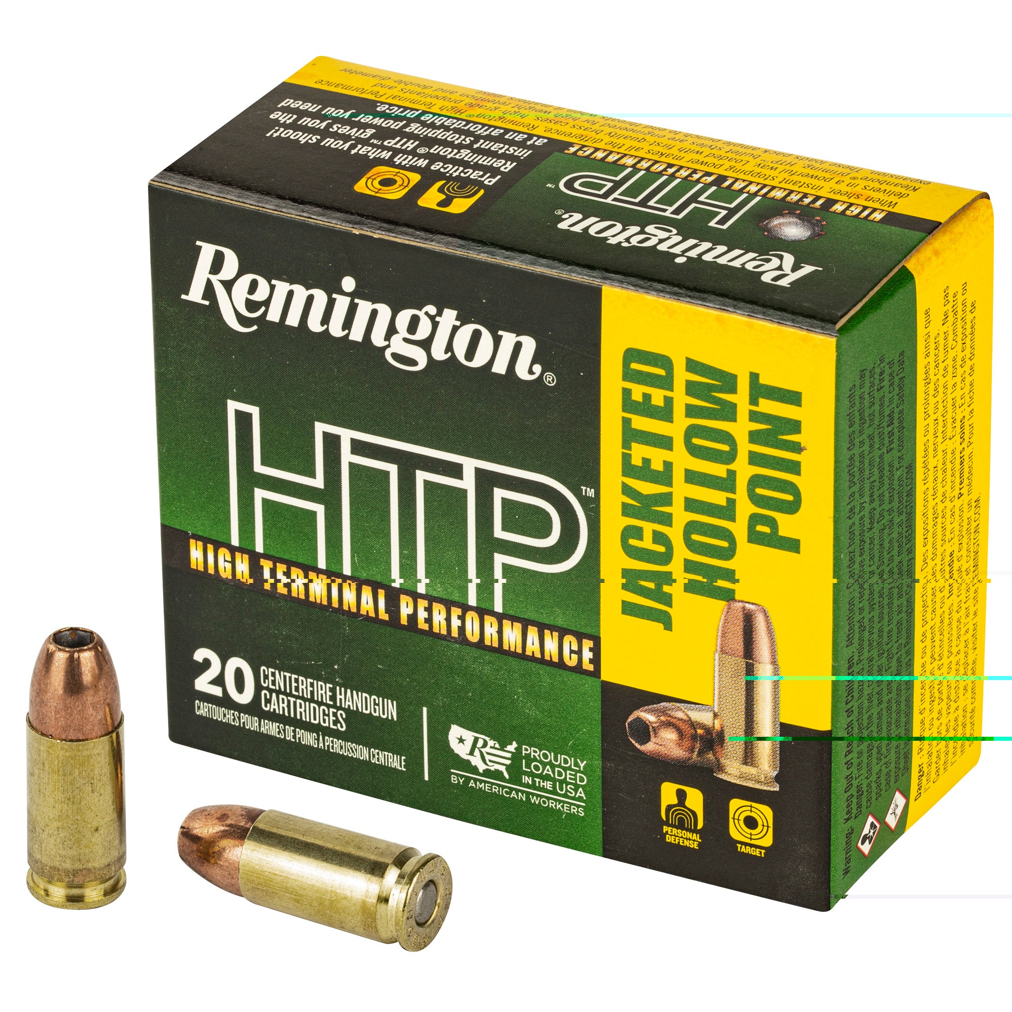 Rem Htp 9mm 147gr Jhp 20/500