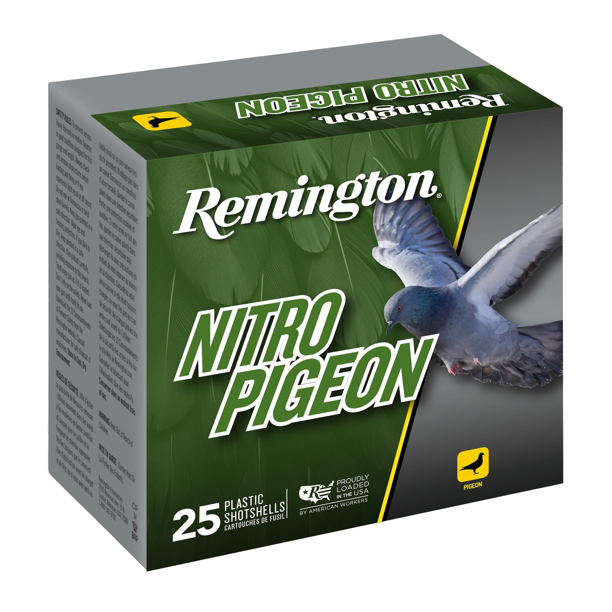 Rem Nitro Pgn 12ga 2.75" #7.5 25/250