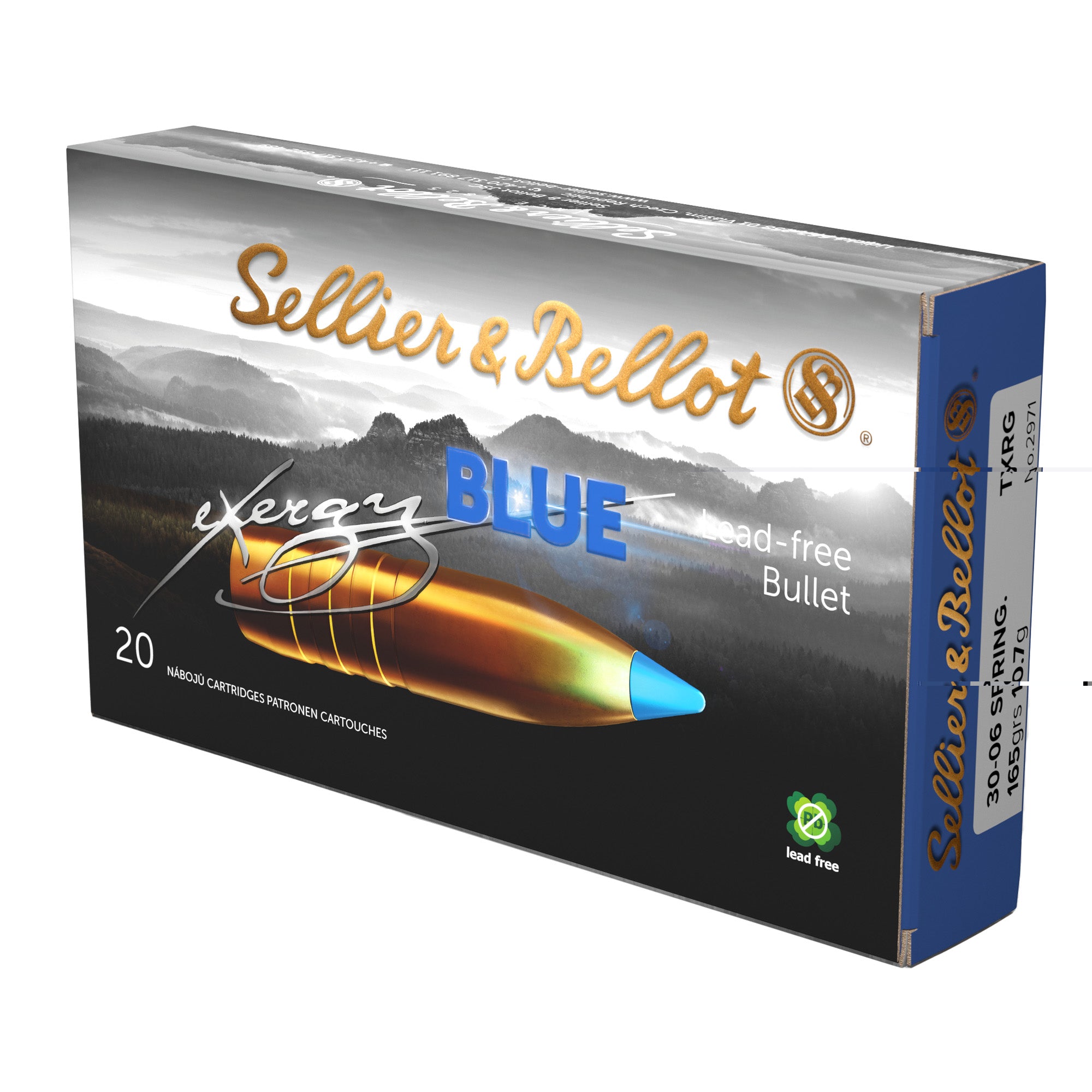 S&b Exergy Blu 3006 165gr Sf 20/240