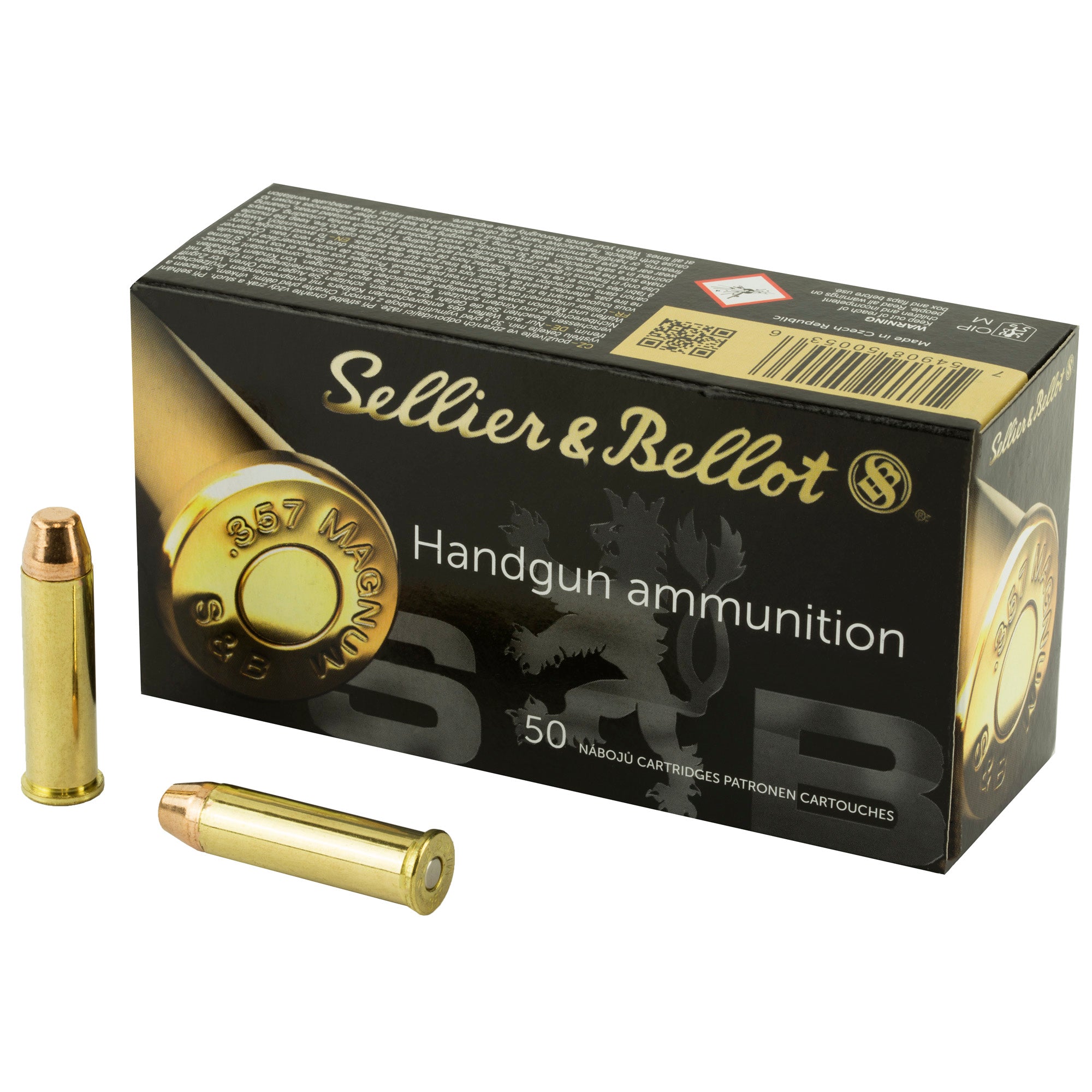 S&b 357mag 158gr Fmj 50/1000