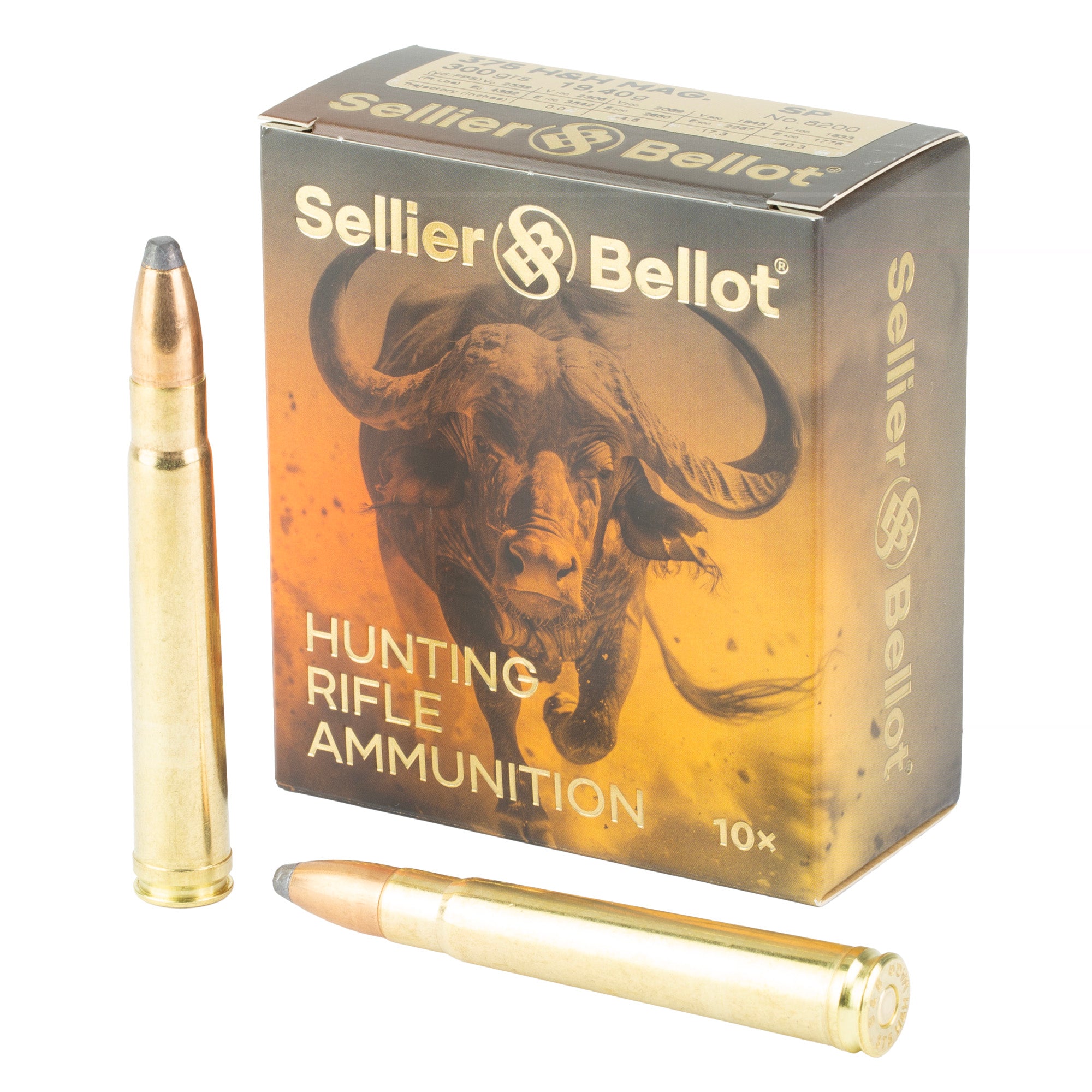 S&b 375 H&h Mag 300gr Sp 10/150