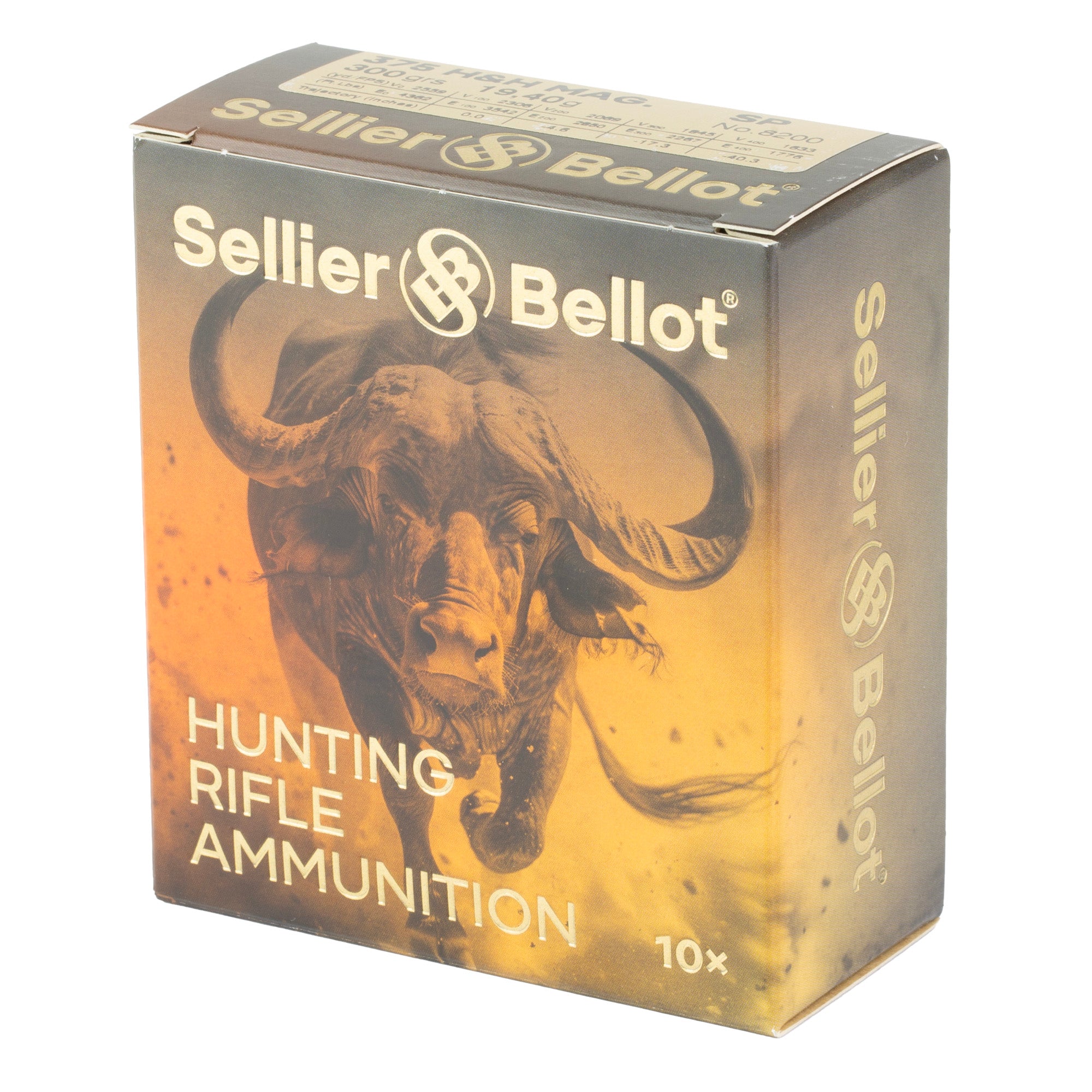S&b 375 H&h Mag 300gr Sp 10/150