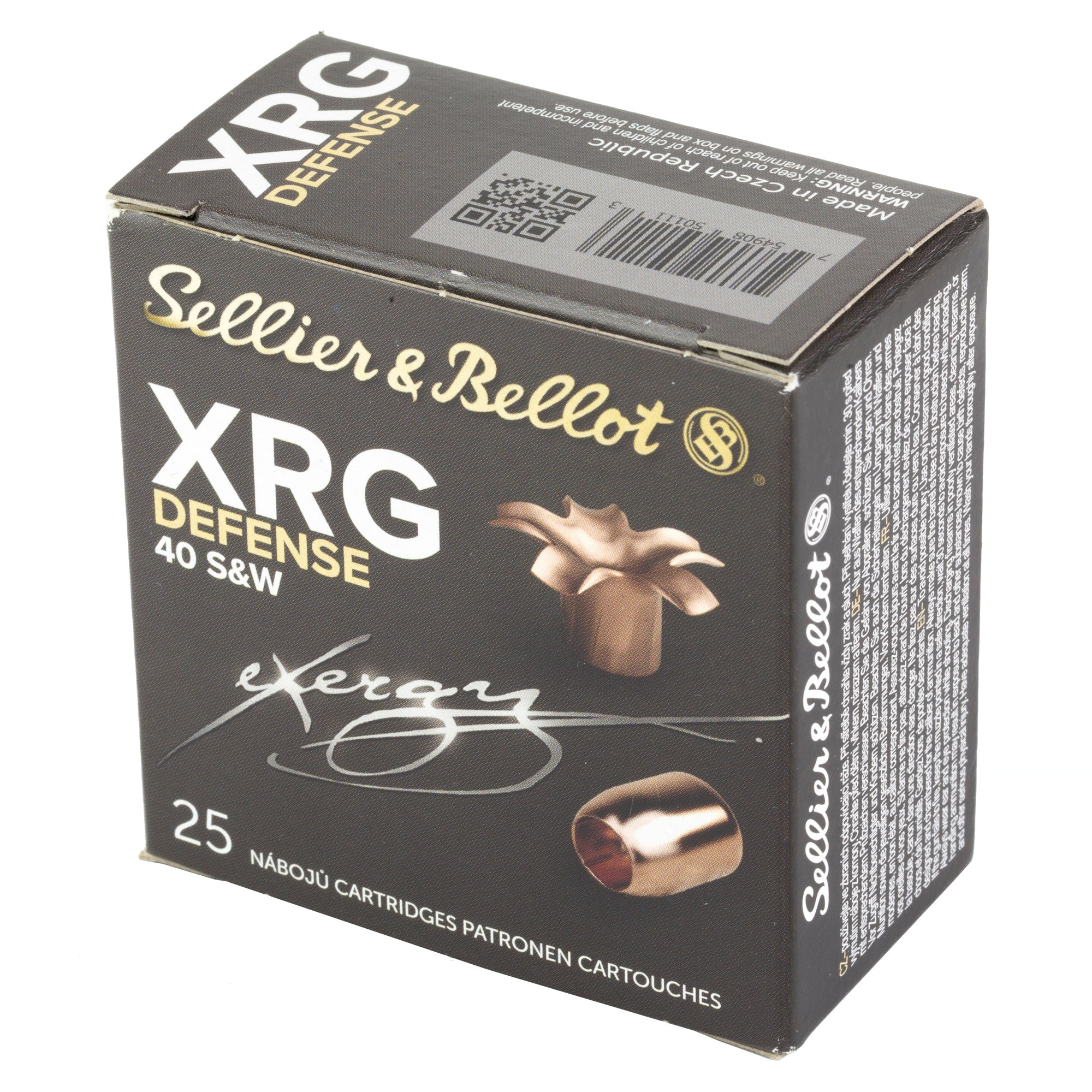 S&b 40 S&w 130gr Xrg 25/1000