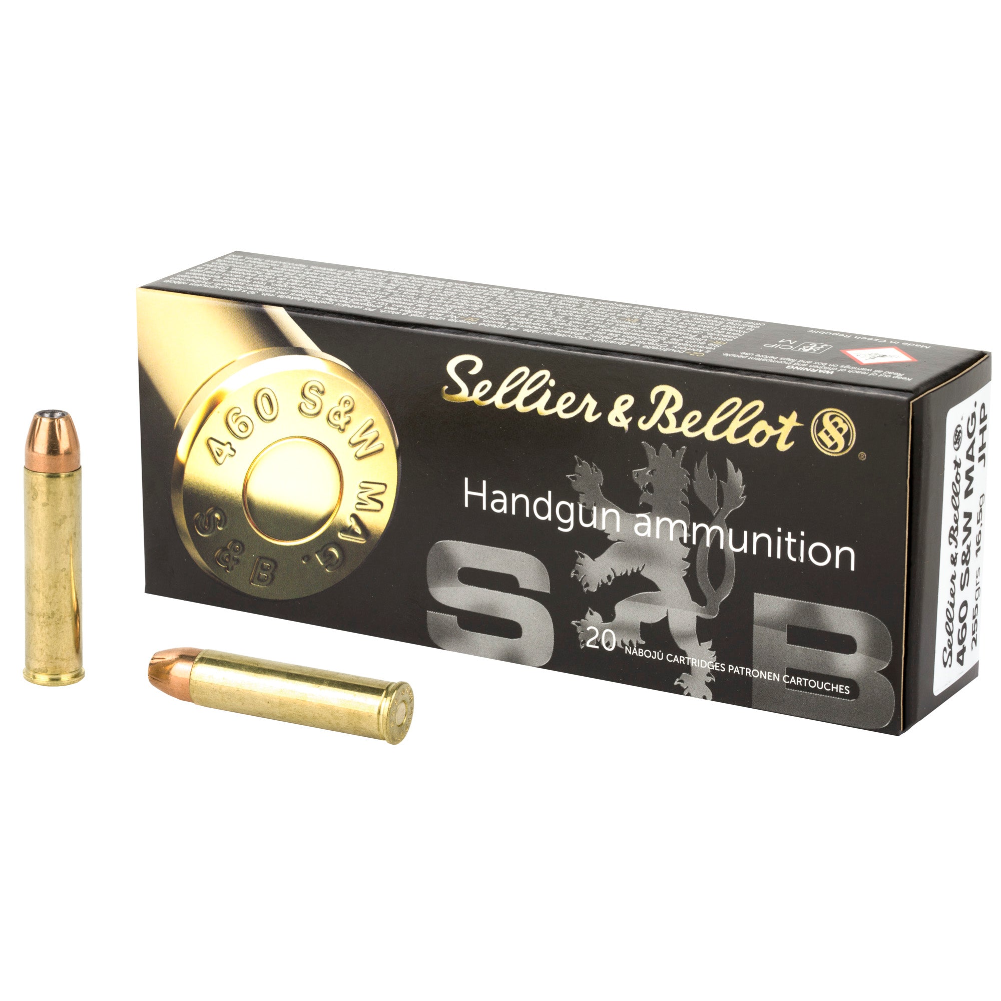 S&b 460sw 255gr Jhp 20/240