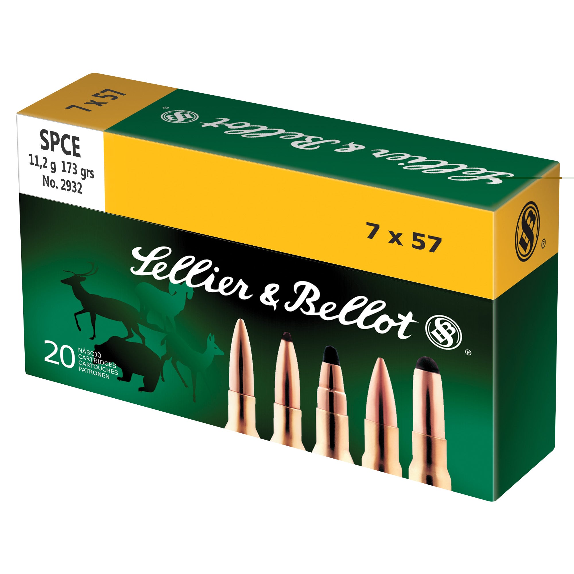 S&b 7x57 173gr Spce 20/400