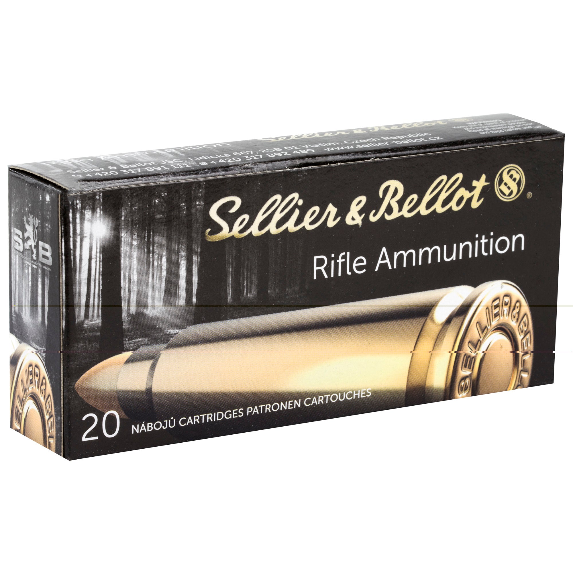 S&b 7.62x39 124gr Fmj 600rd Cs