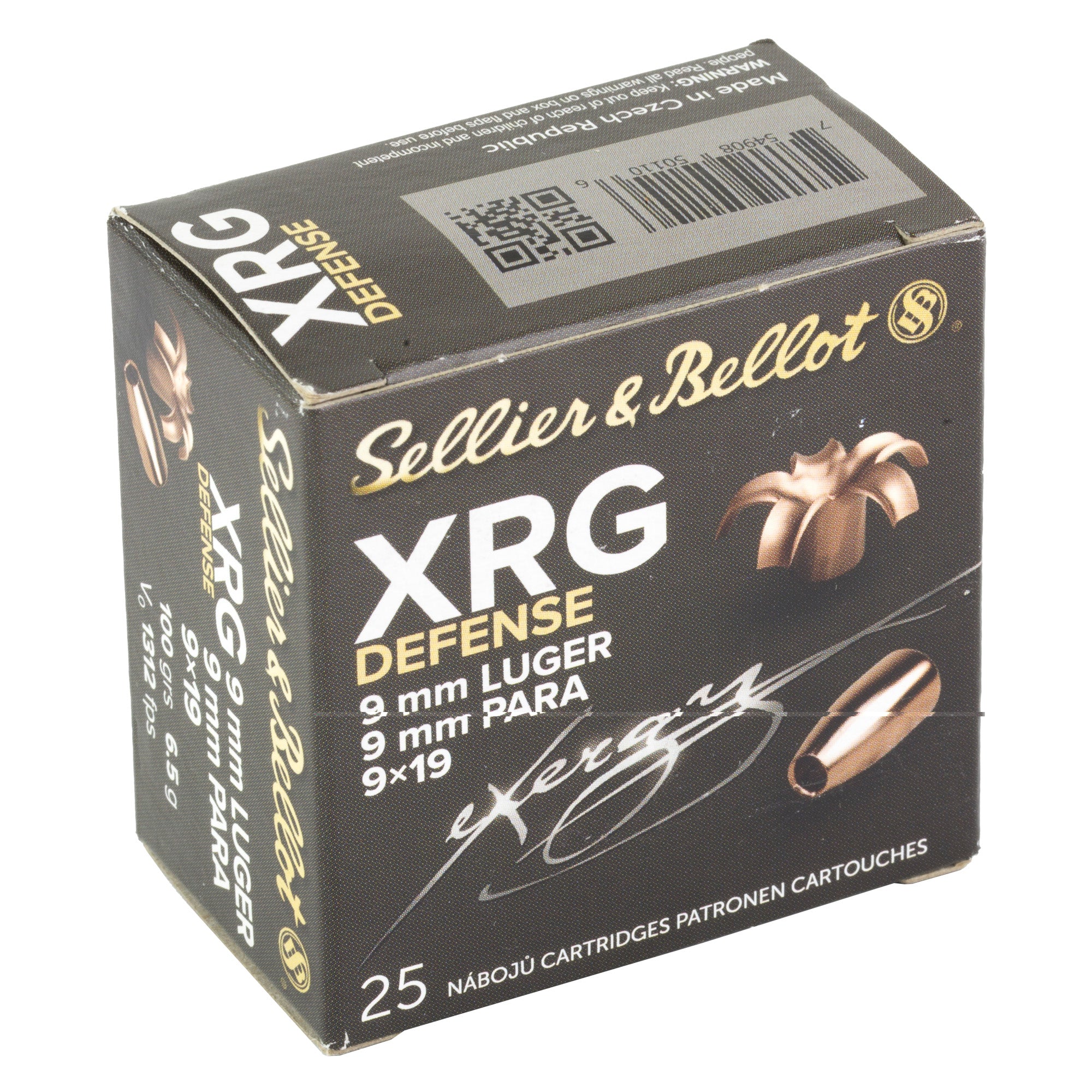 S&b 9mm 100gr Xrg 25/1000