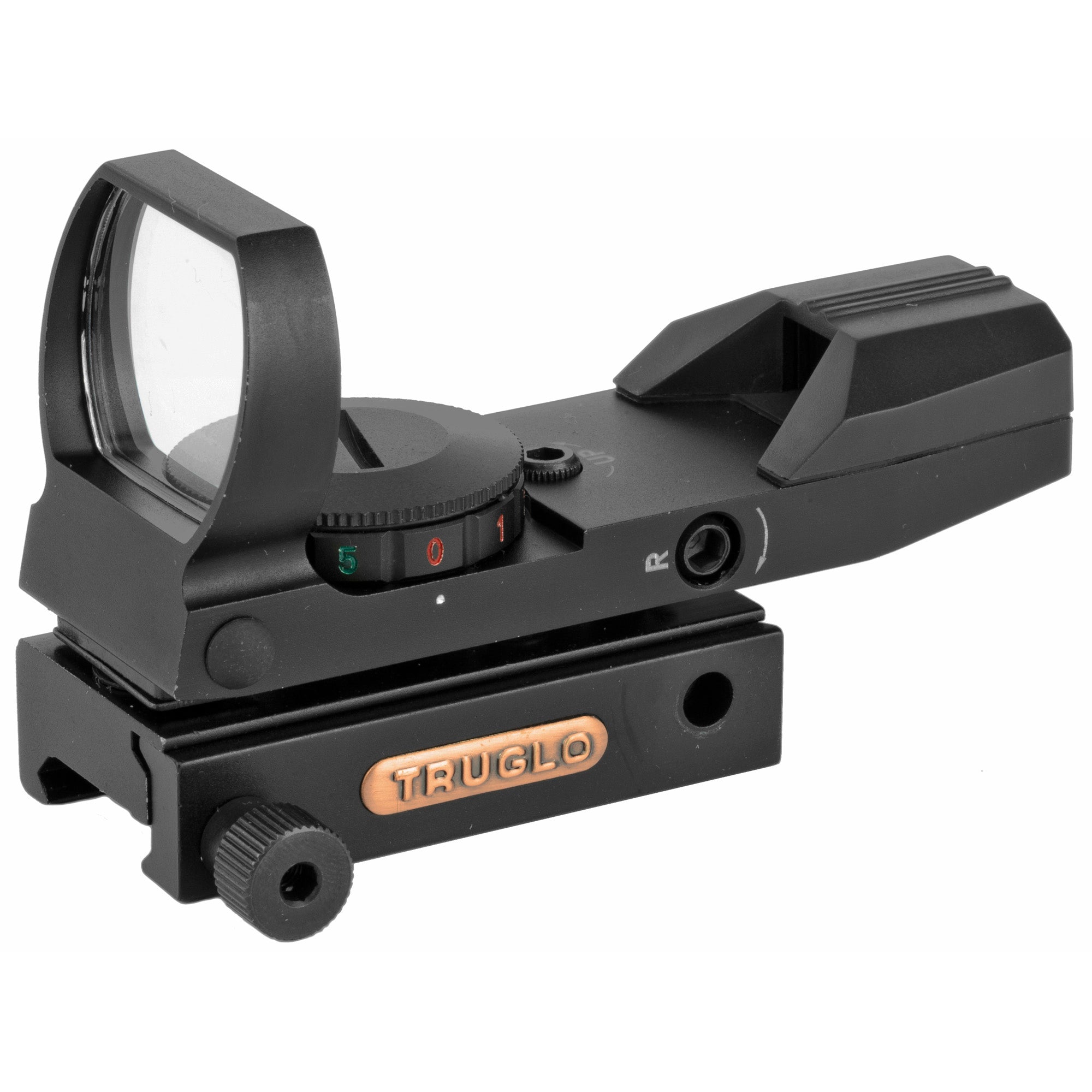 Truglo Open Red Dot Dual Color Black