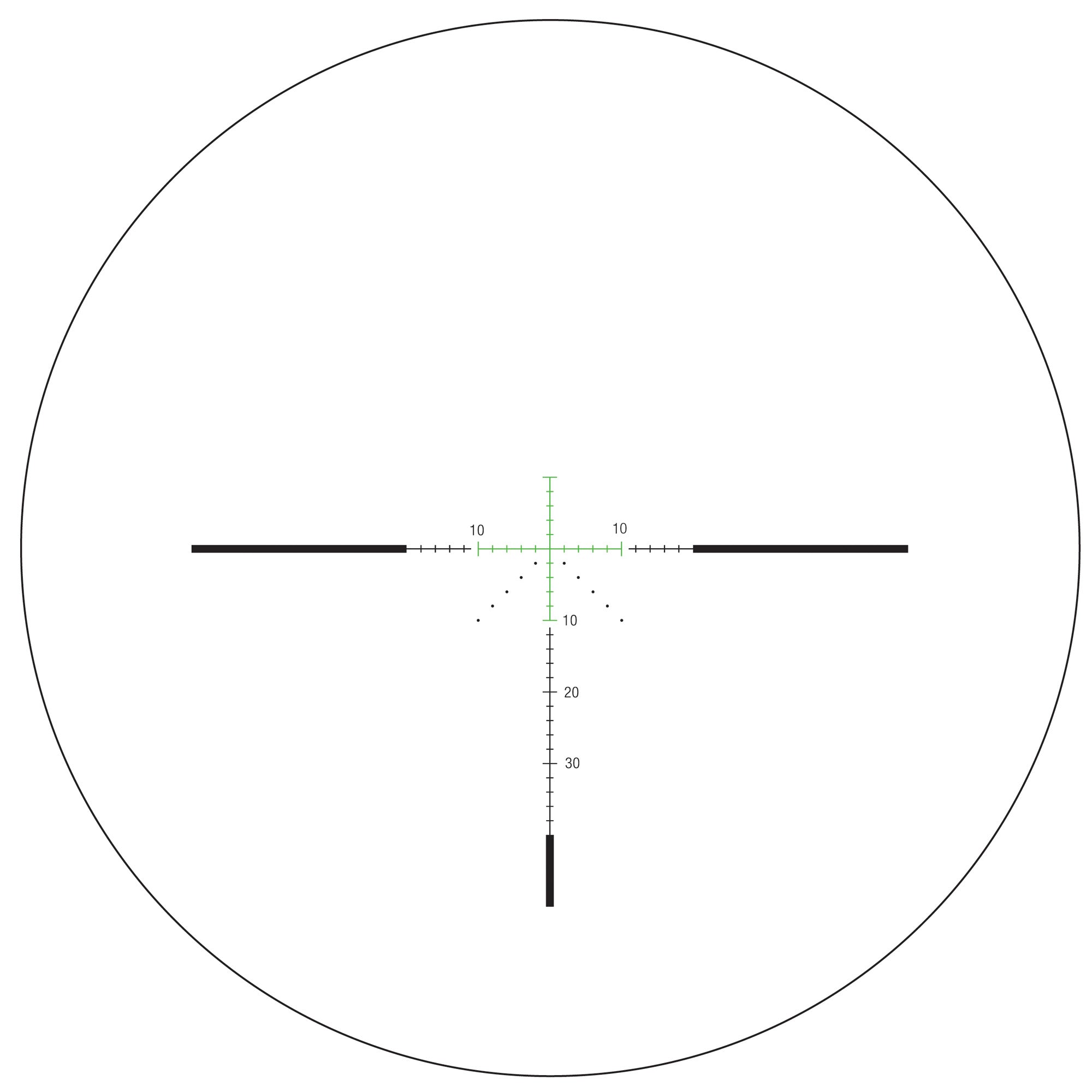 Trijicon Credo 3-9x40 Sfp Moa Green