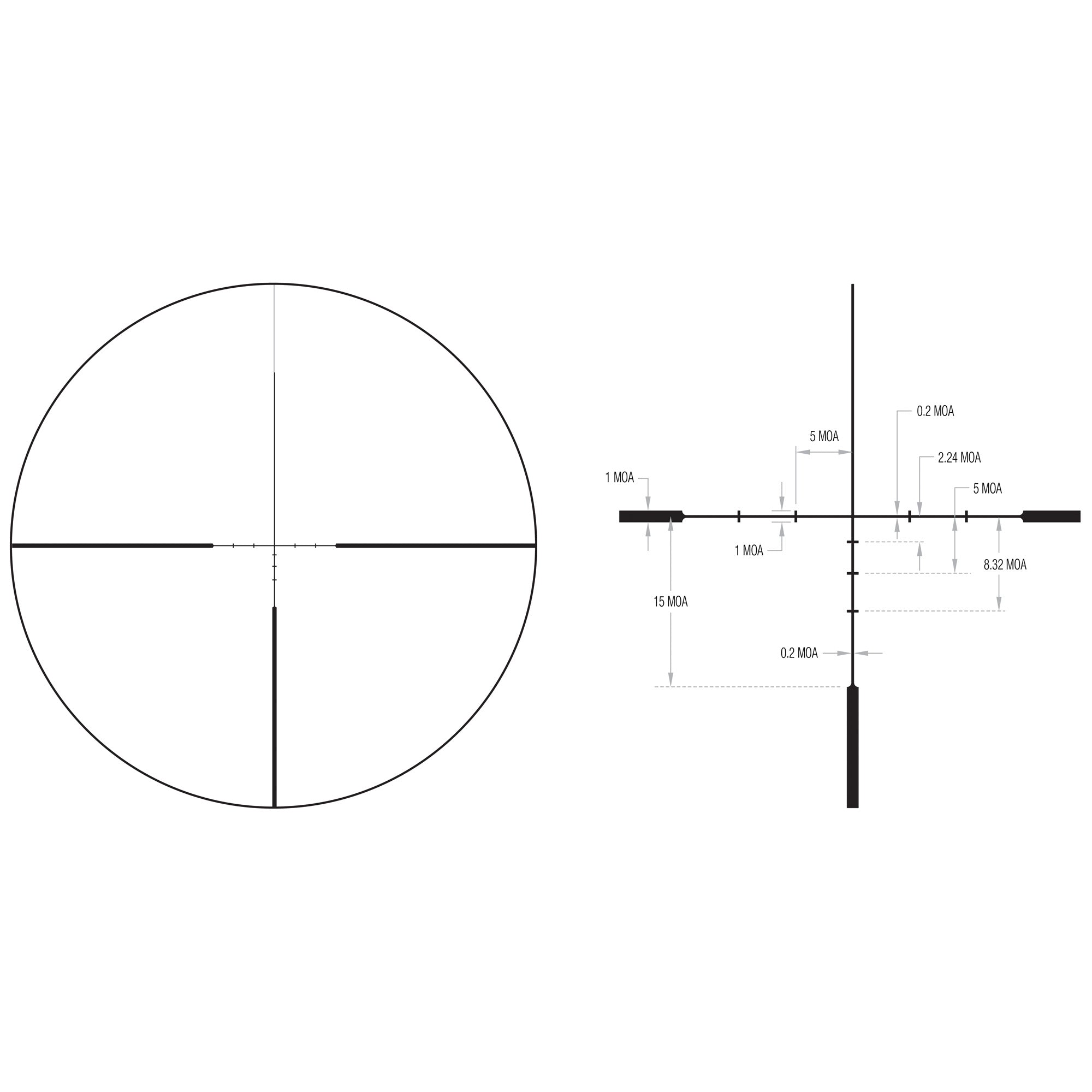 Trijicon Huron 3-12x40 Bdc Hunter