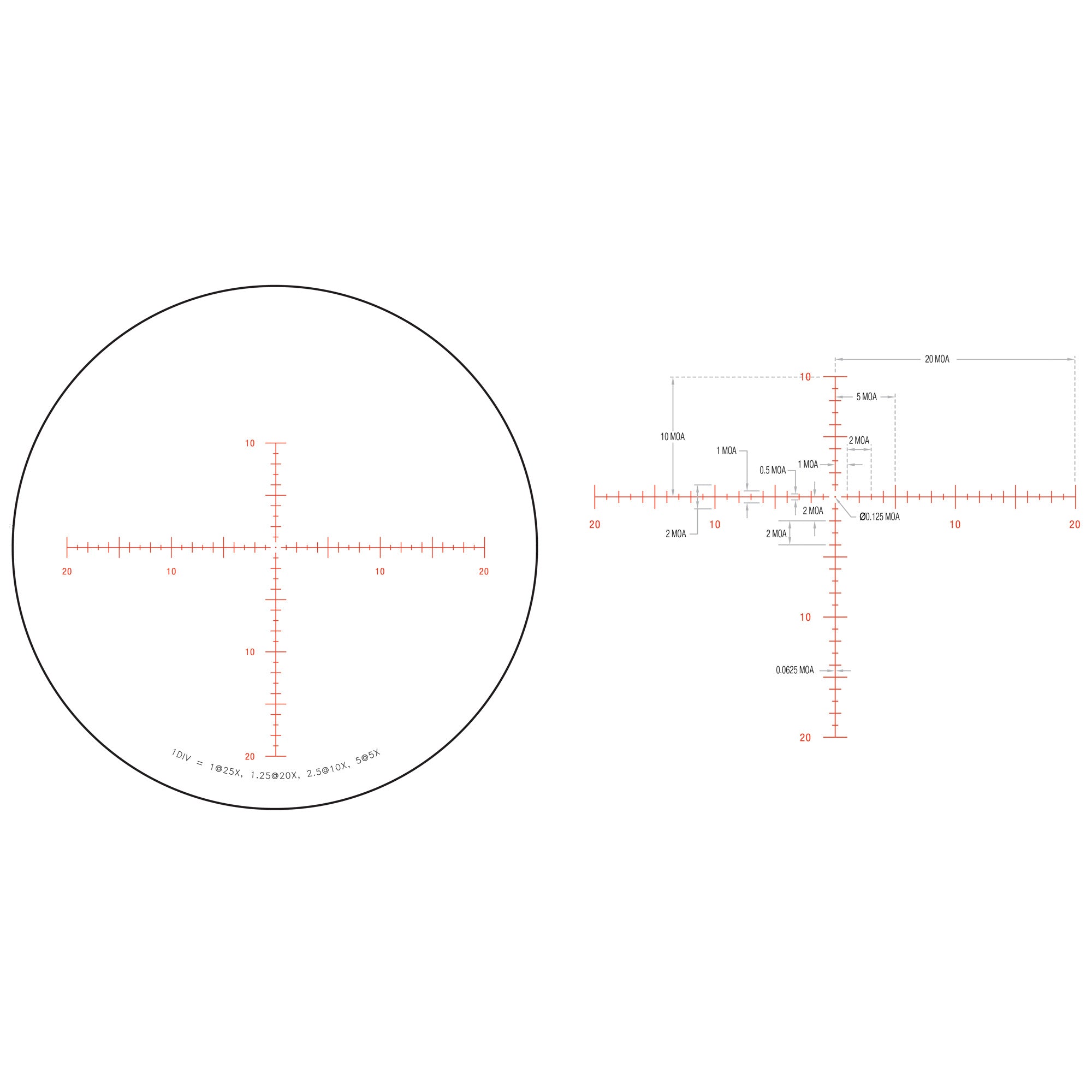 Trijicon Tenmile Hx 5-25x50 Sfp Moa