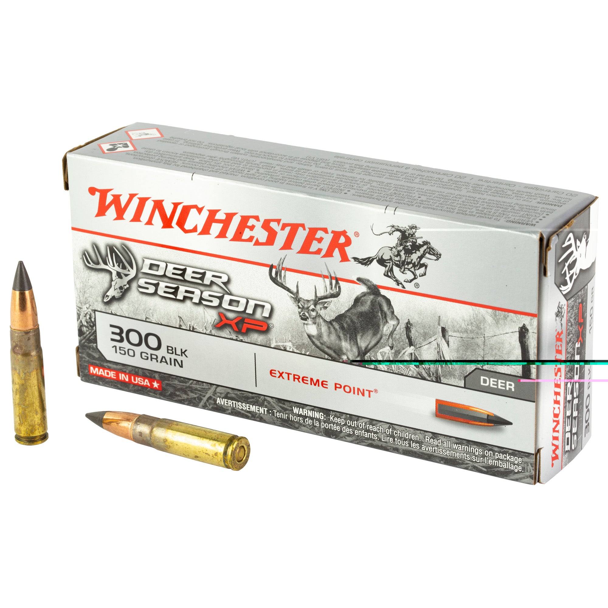 Win Deer Ssn Xp 300blk 150gr 20/200