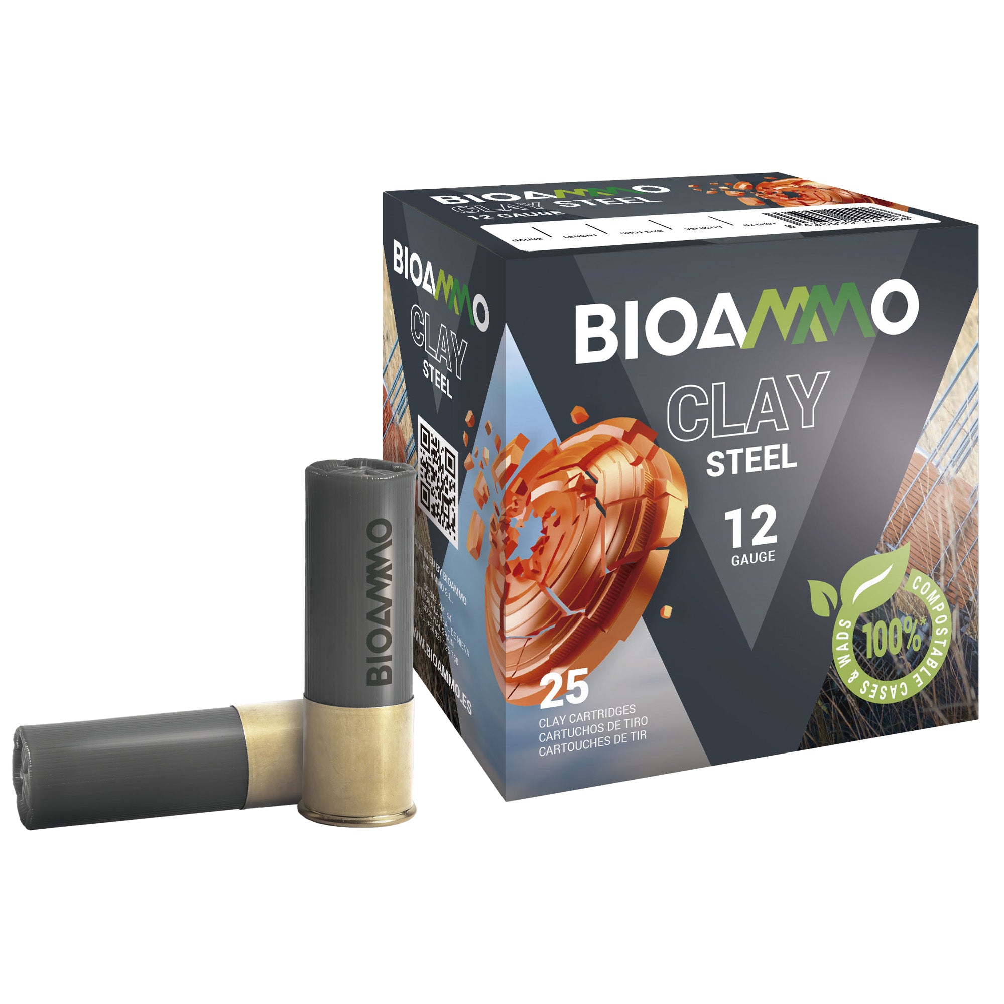 Win Bioammo 12ga 2.75" #7 25/250