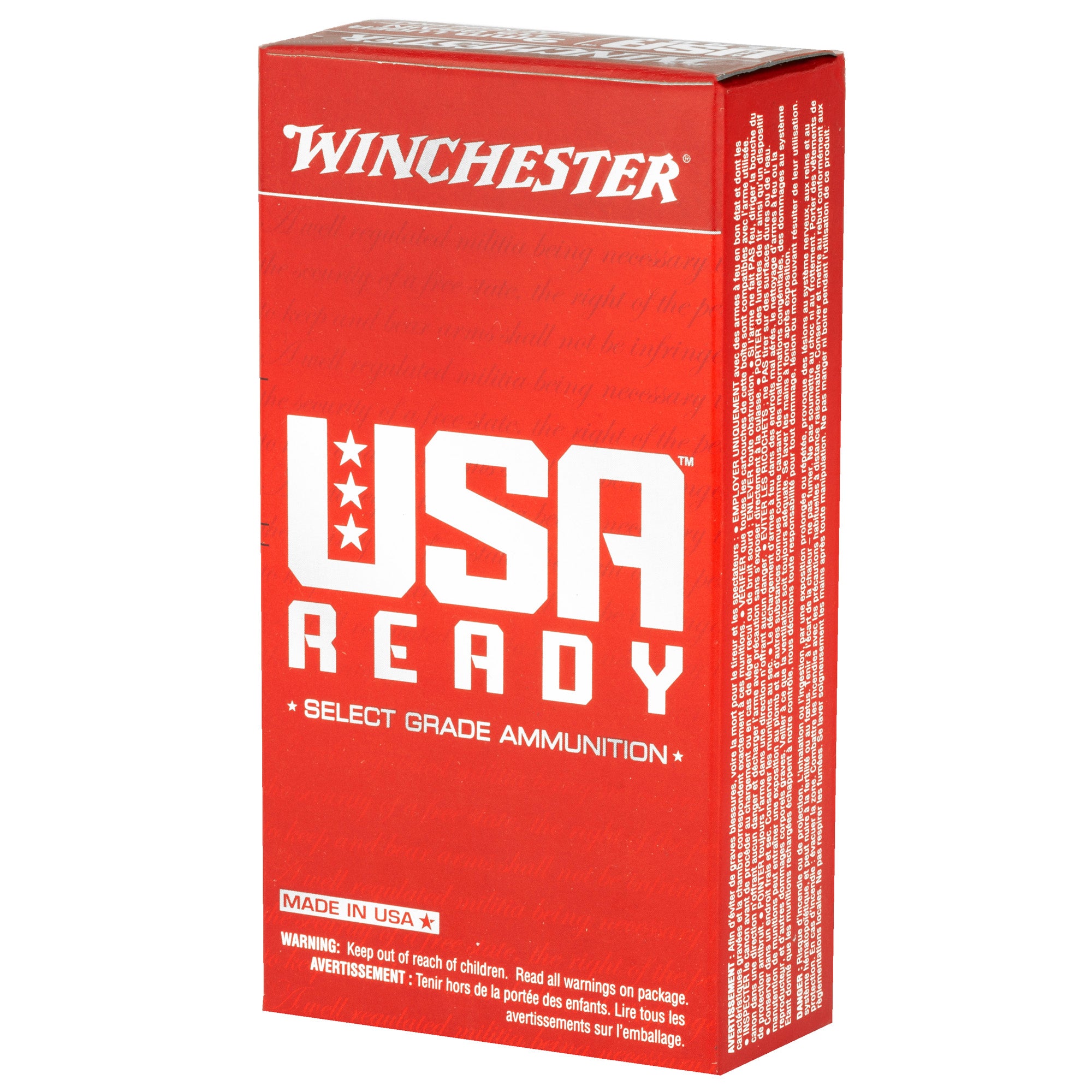 Win Usa Rdy 9mm 115gr Fmj 50/500