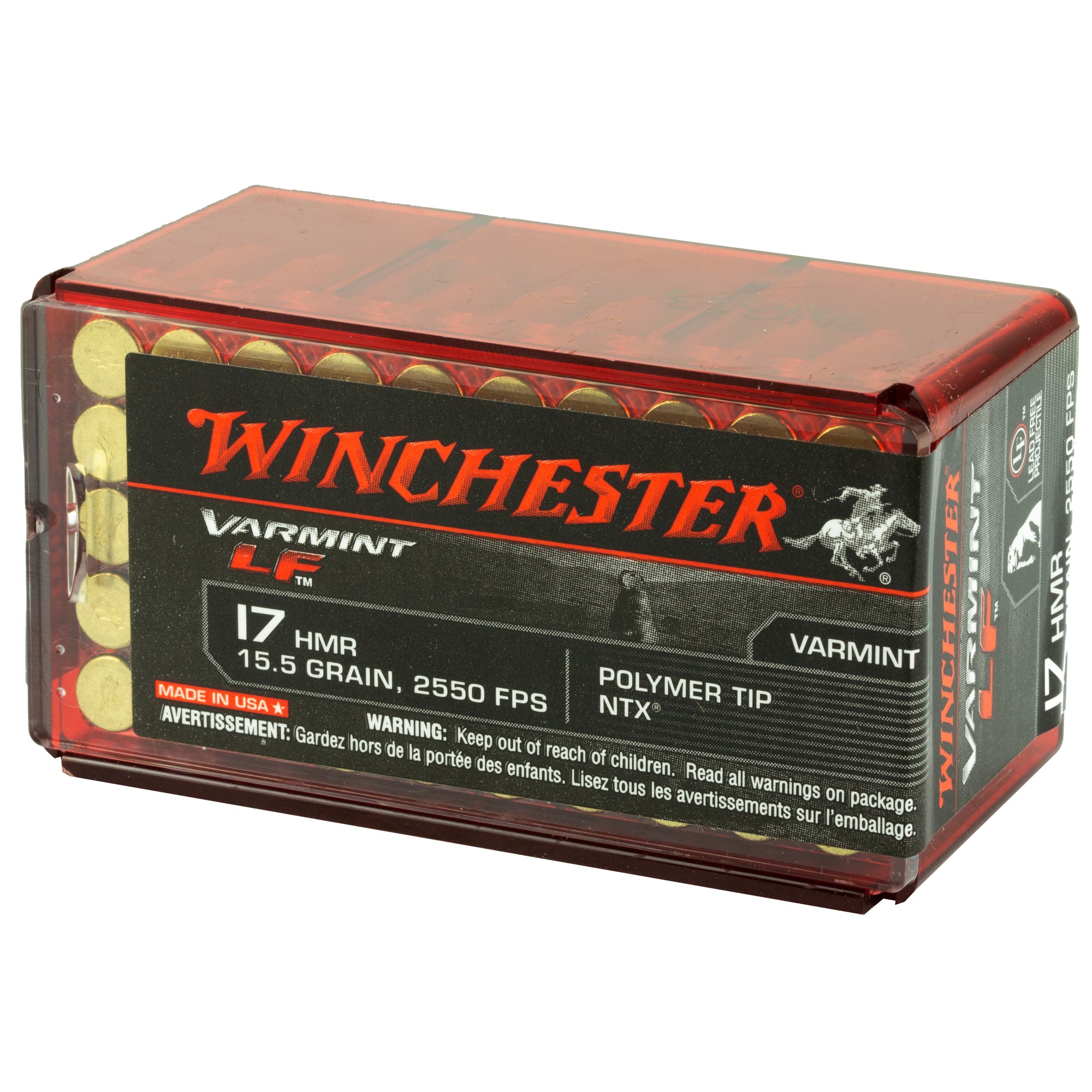 Win Varmint Lf 17hmr 15.5gr Ntx 50/