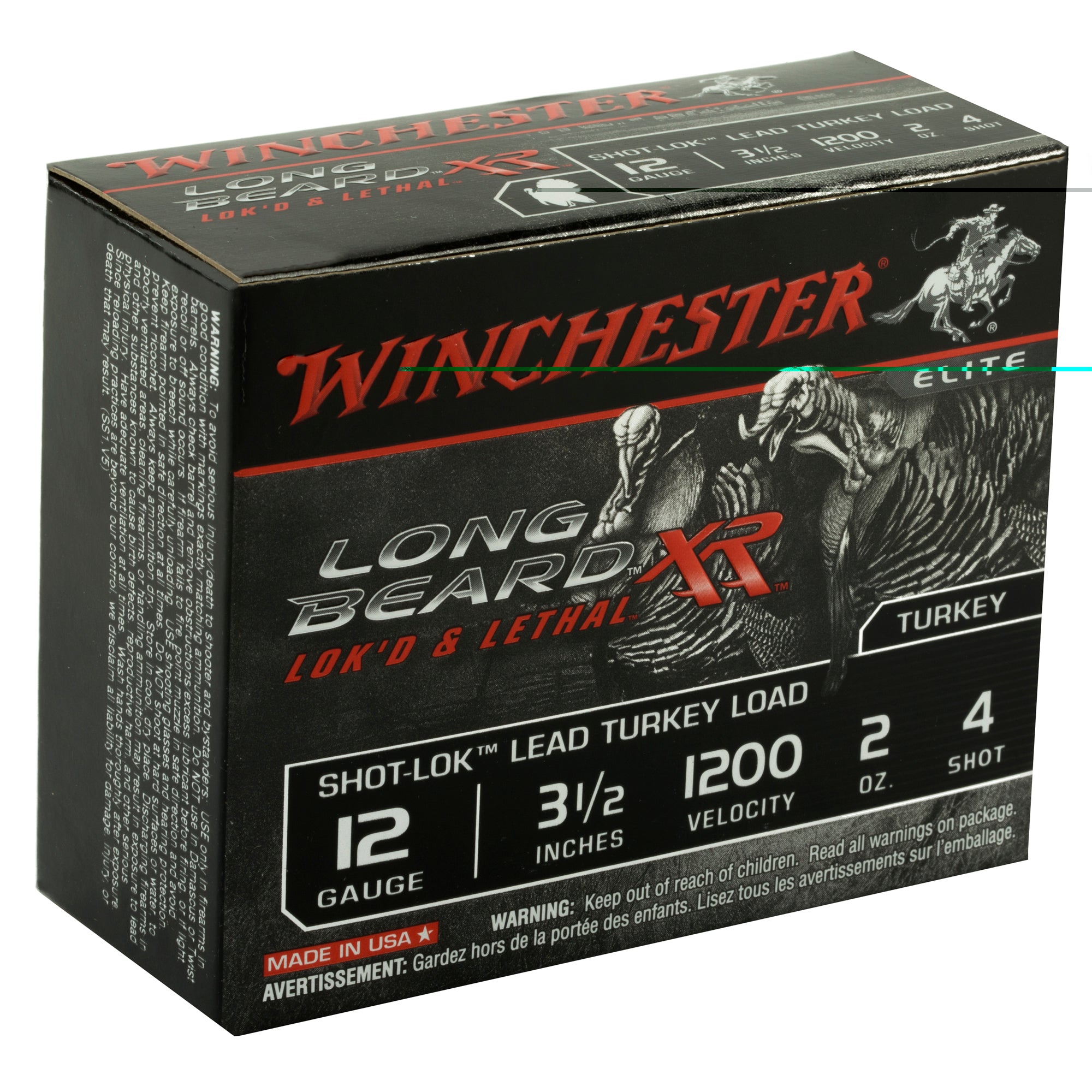 Win Lb Xr Trky 12ga 3.5" #4 2oz 10/1