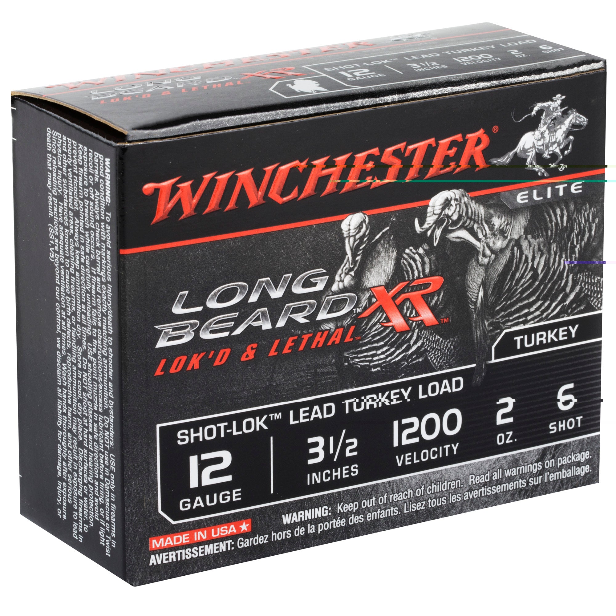 Win Lb Xr Trky 12ga 3.5" #6 2oz 10/1