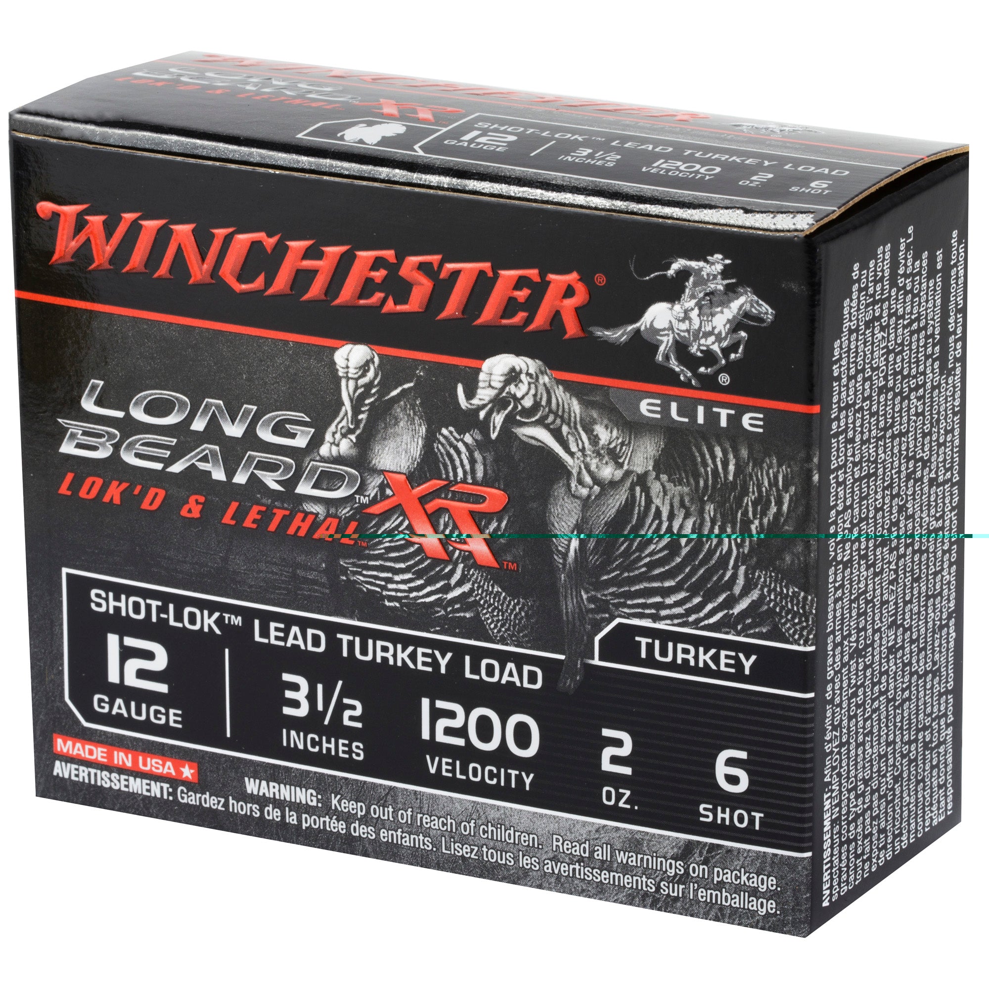 Win Lb Xr Trky 12ga 3.5" #6 2oz 10/1