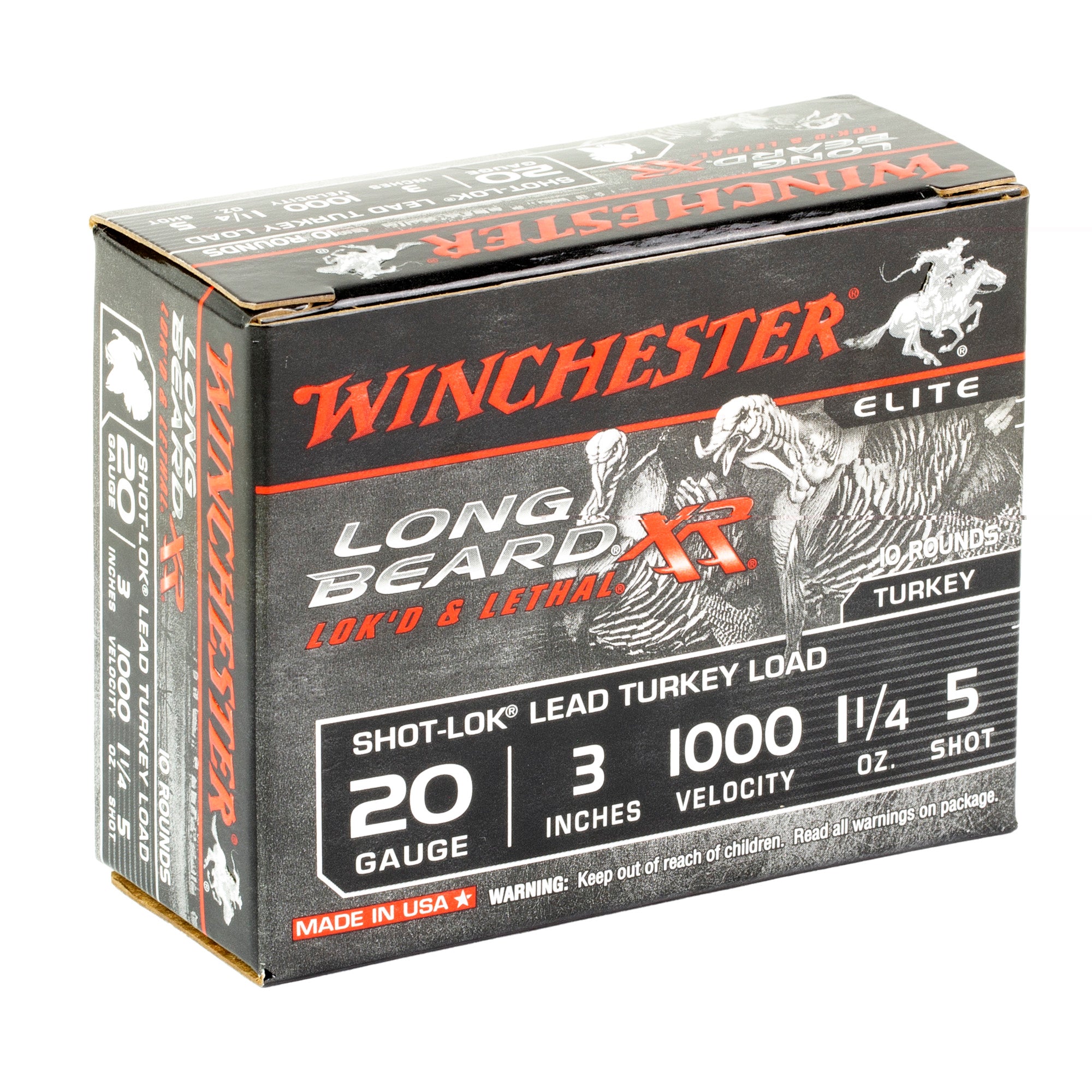 Win Lb Xr Trky 20ga 3" #5 1.25oz 10