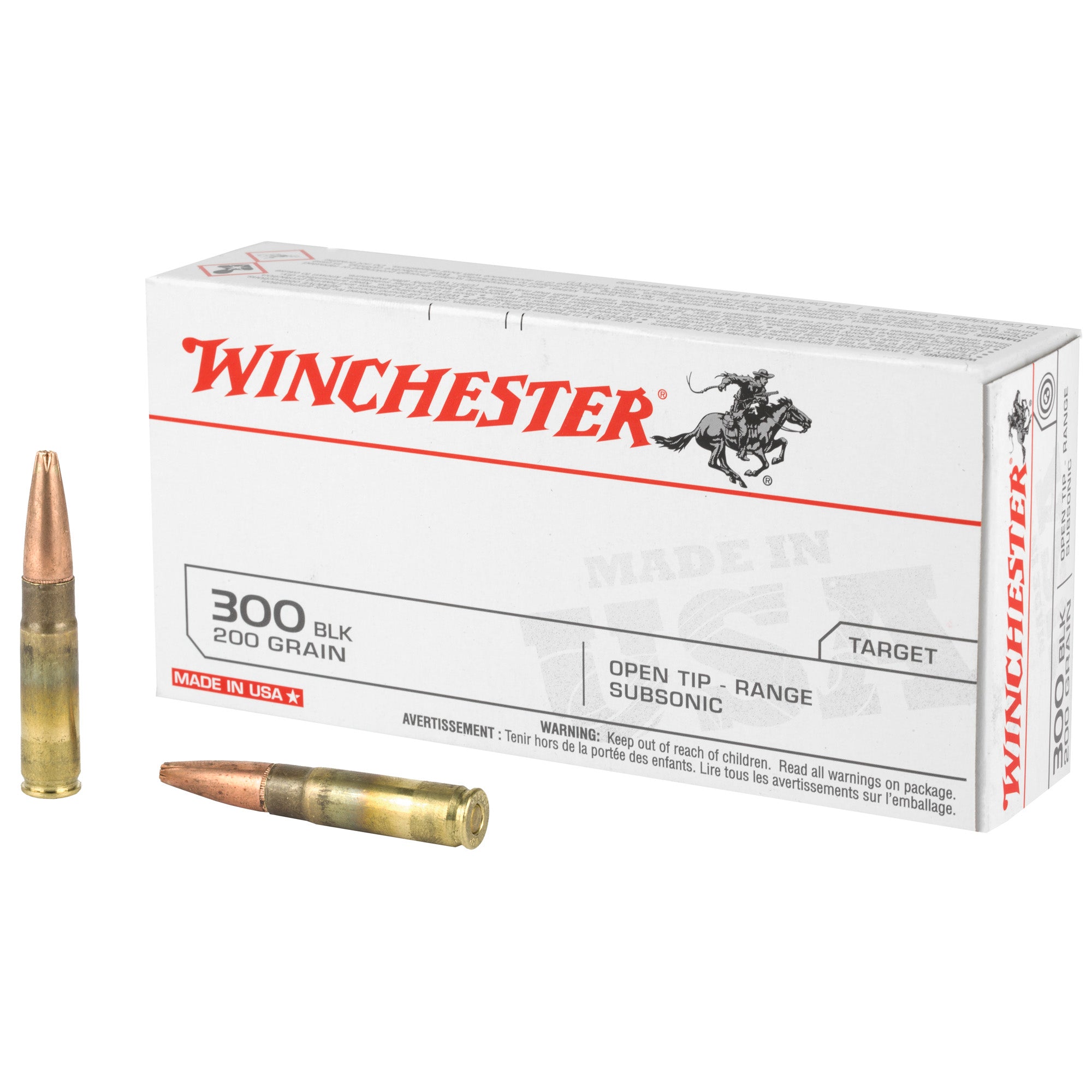 Win Usa 300blk 200gr Ot 20/200