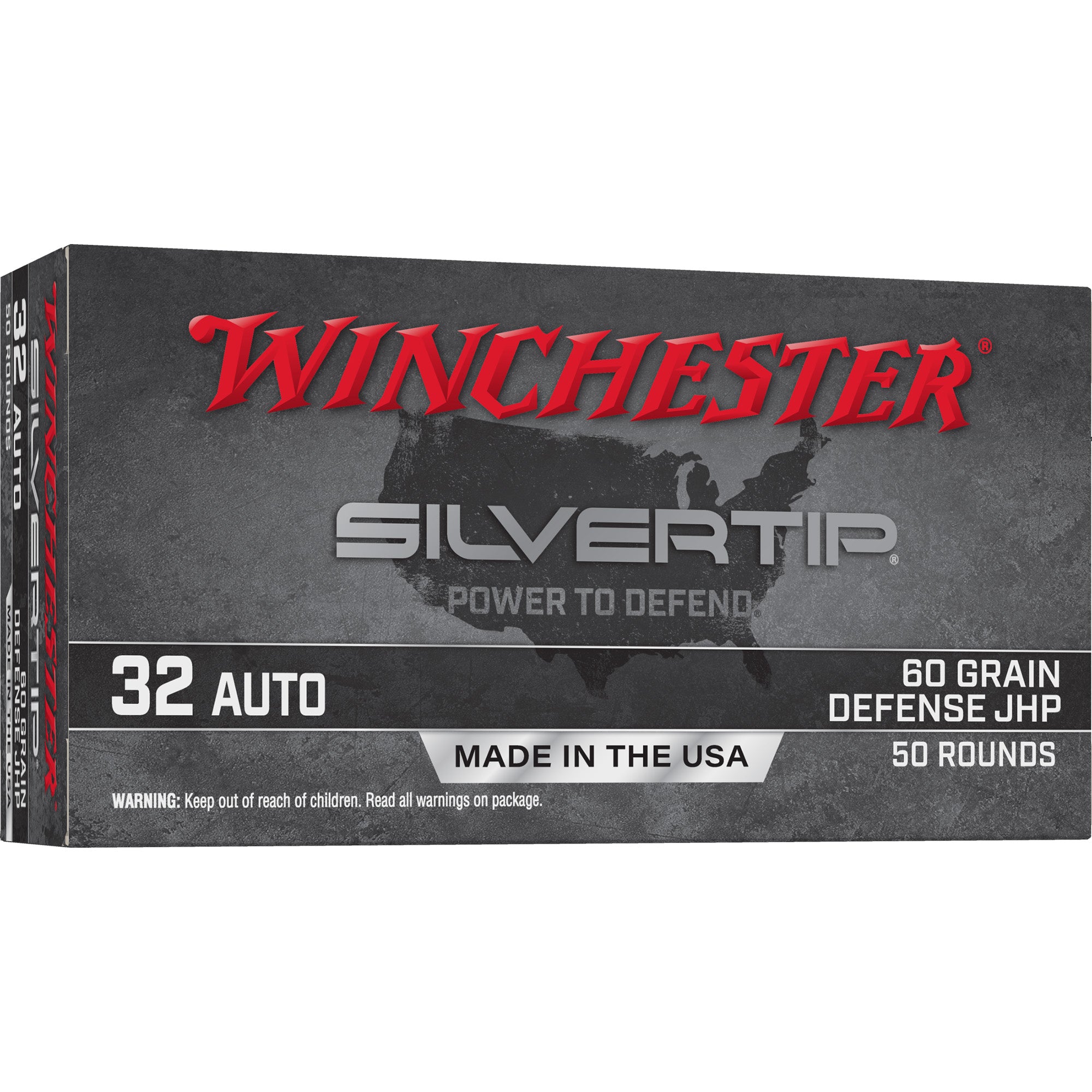 Win Silvertip 32auto 60gr Jhp 50/500