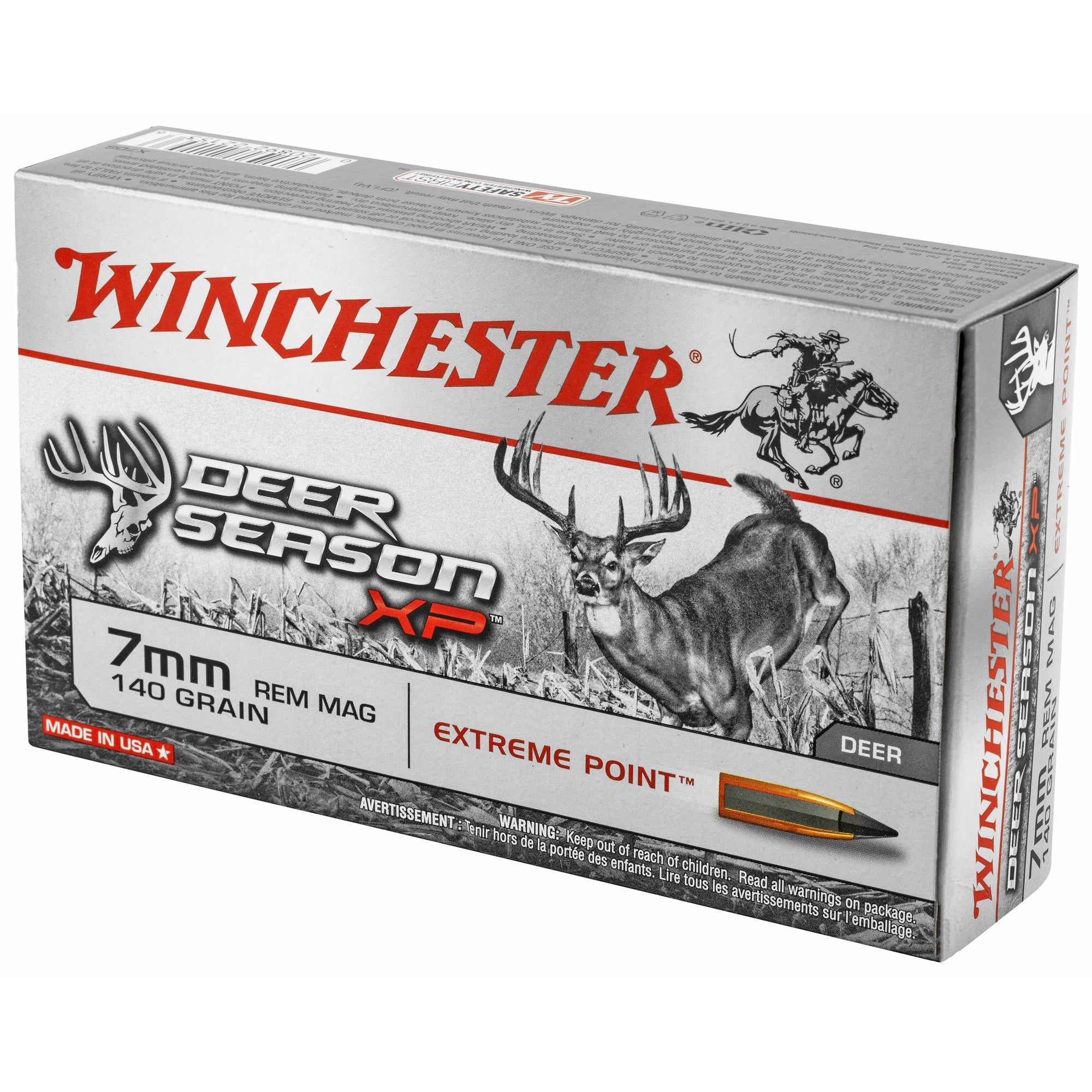 Win Deer Season 7mmrem 140gr 20/200