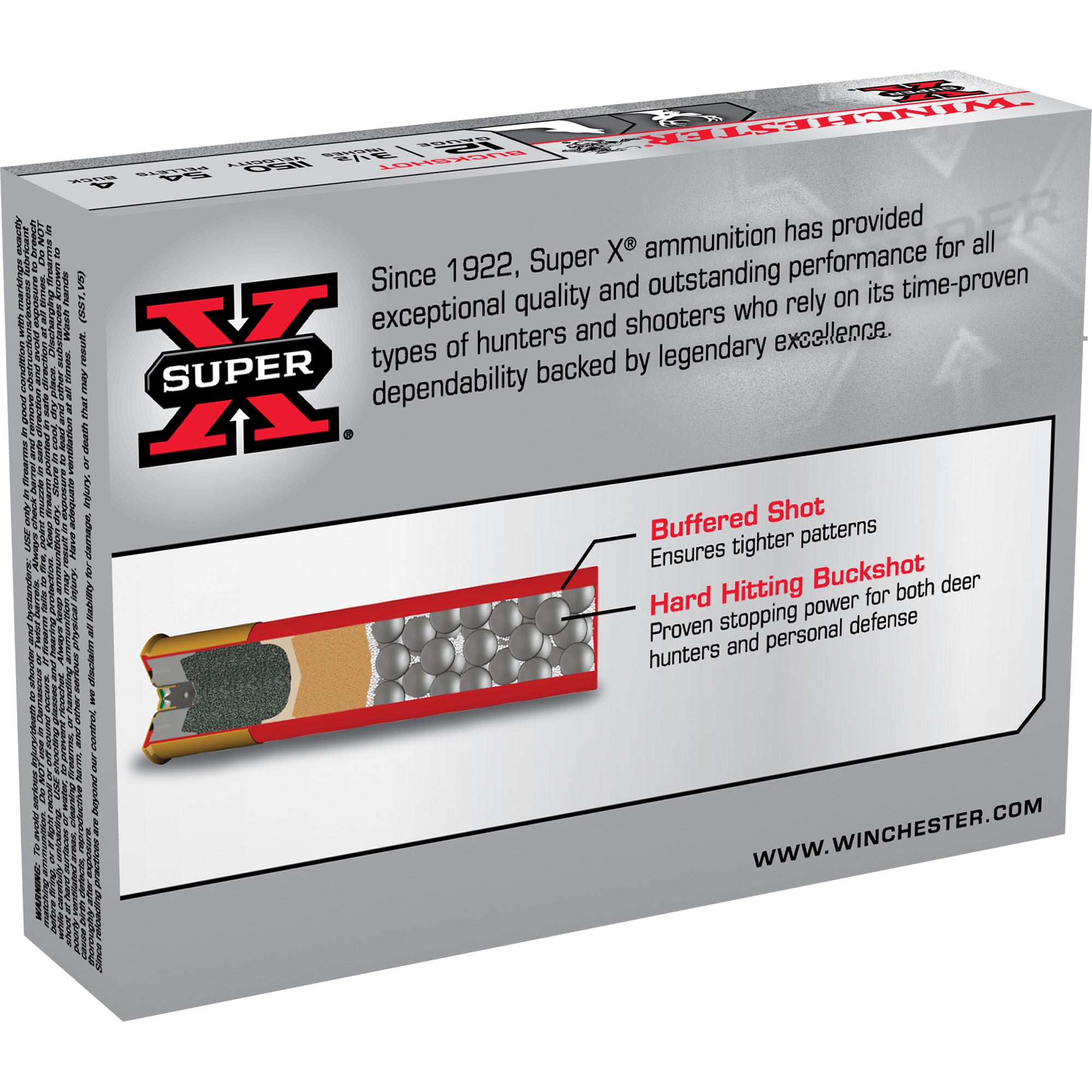 Win Super-x 12ga 3.5" 4 Buck 5/250