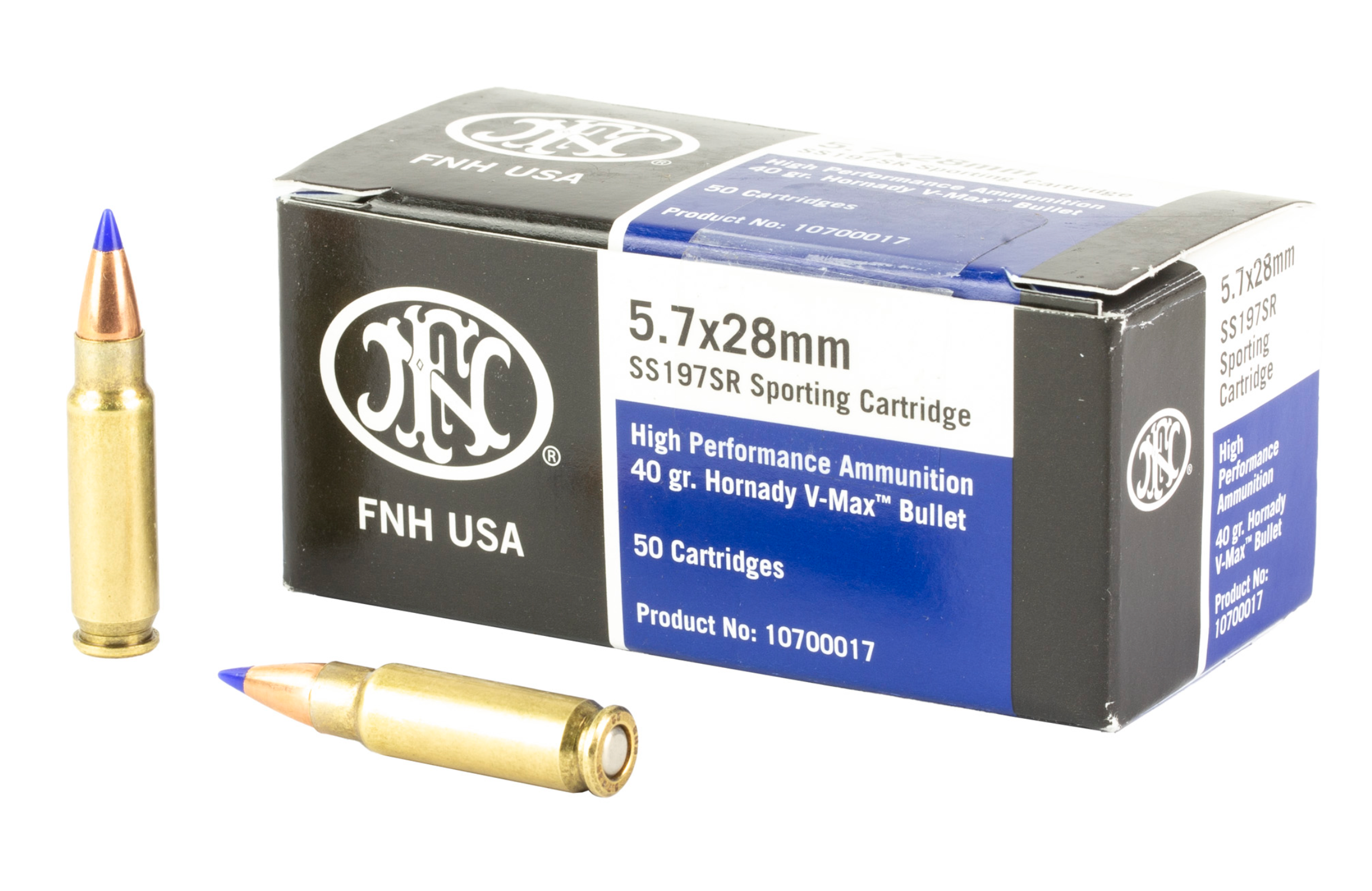 5.7x28mm 40 Grains, V-Max, 50 Round Box